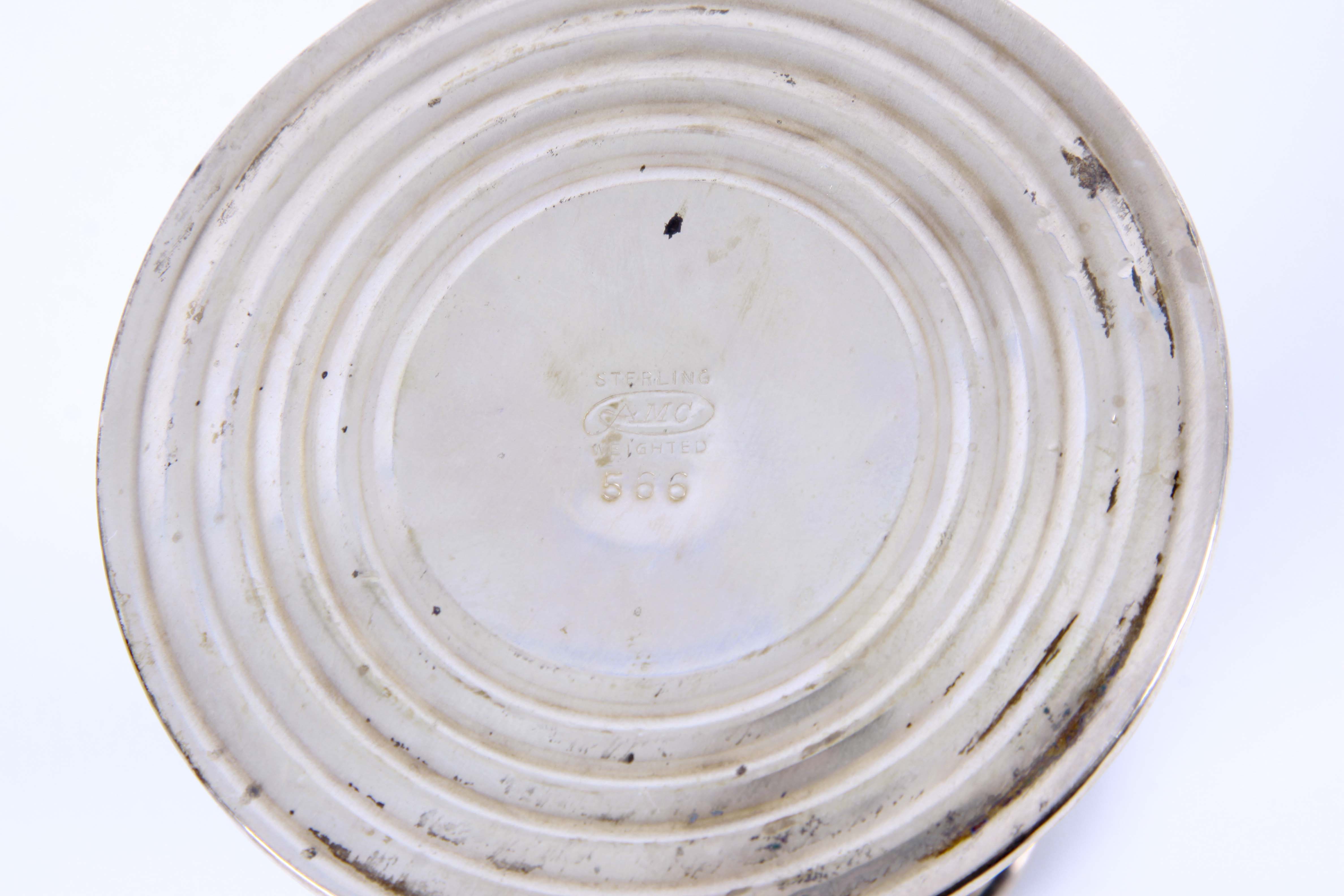 Weighted Sterling Silver Candlesticks and Salt and Pepper Shakers