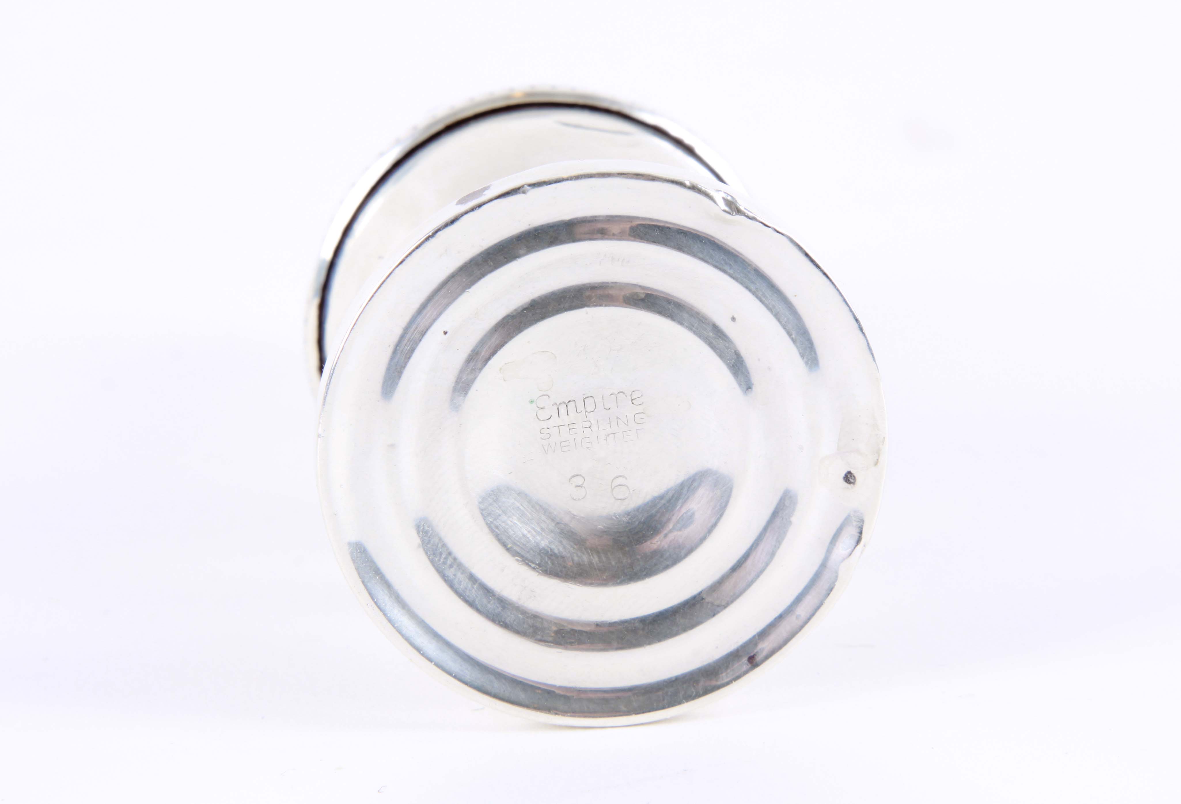 Weighted Sterling Silver Candlesticks and Salt and Pepper Shakers