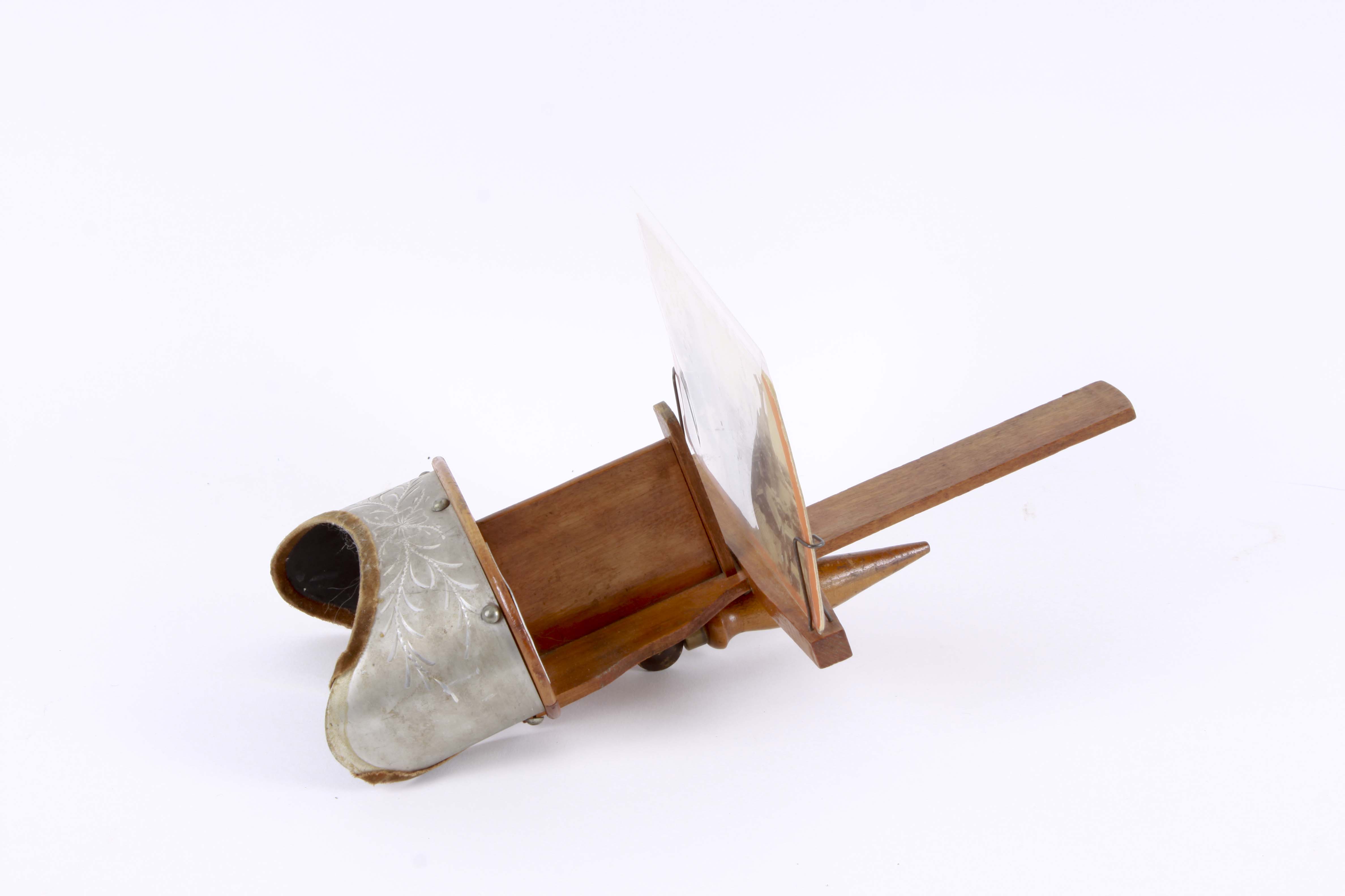 Vintage Stereoscope and Stereo View Card