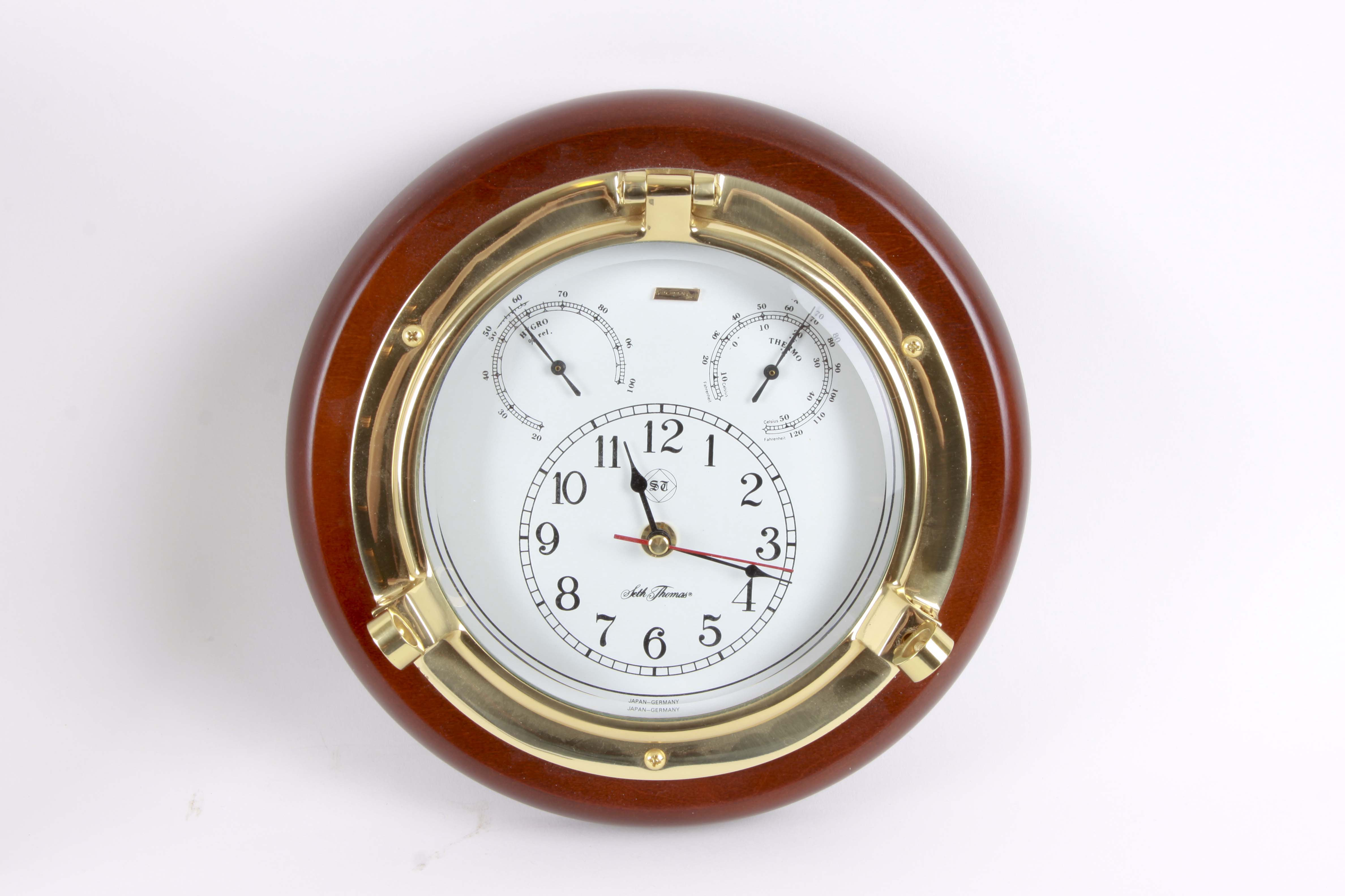 Meridian Seth Thomas Combination Wall Instrument