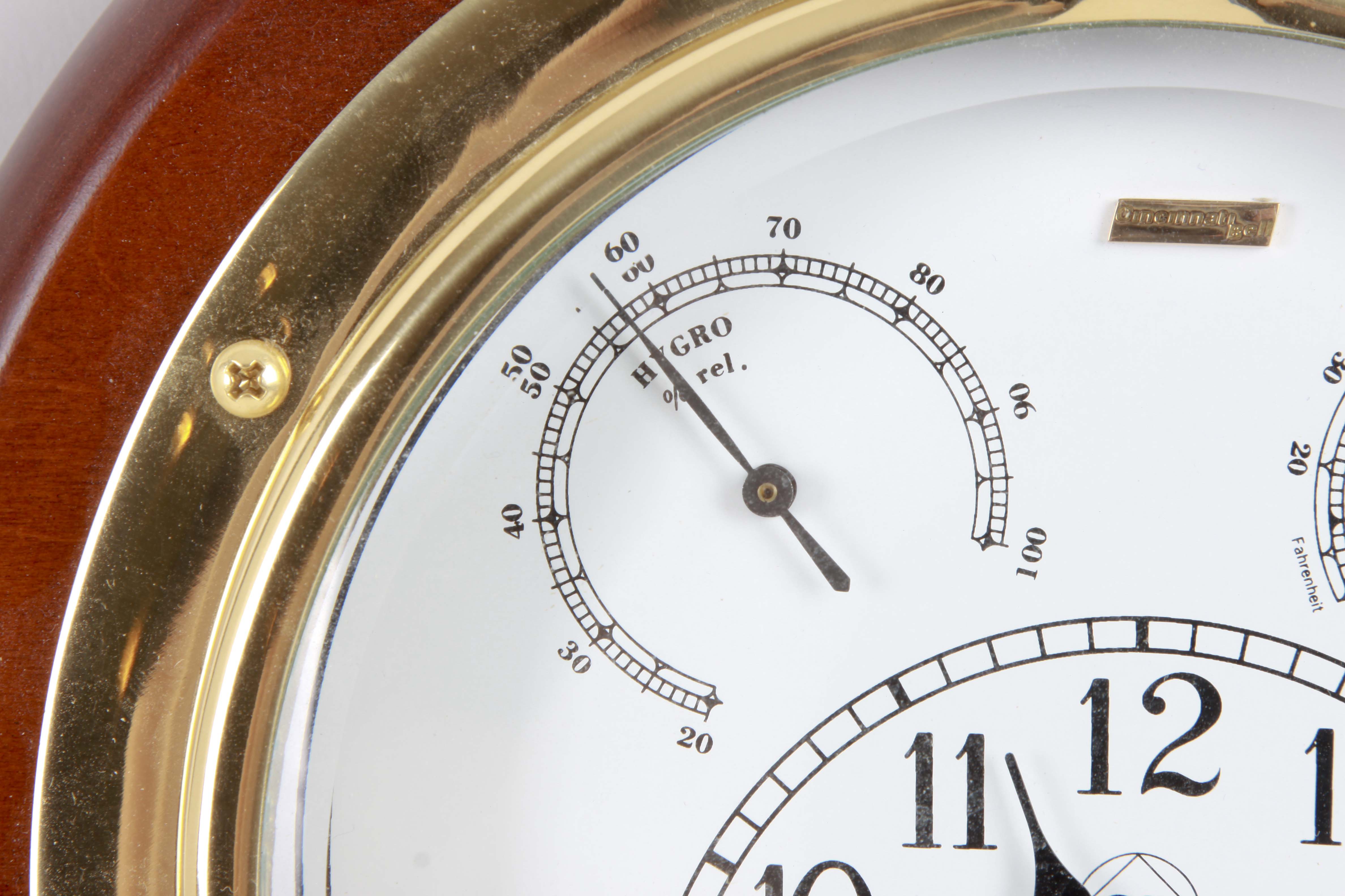 Meridian Seth Thomas Combination Wall Instrument