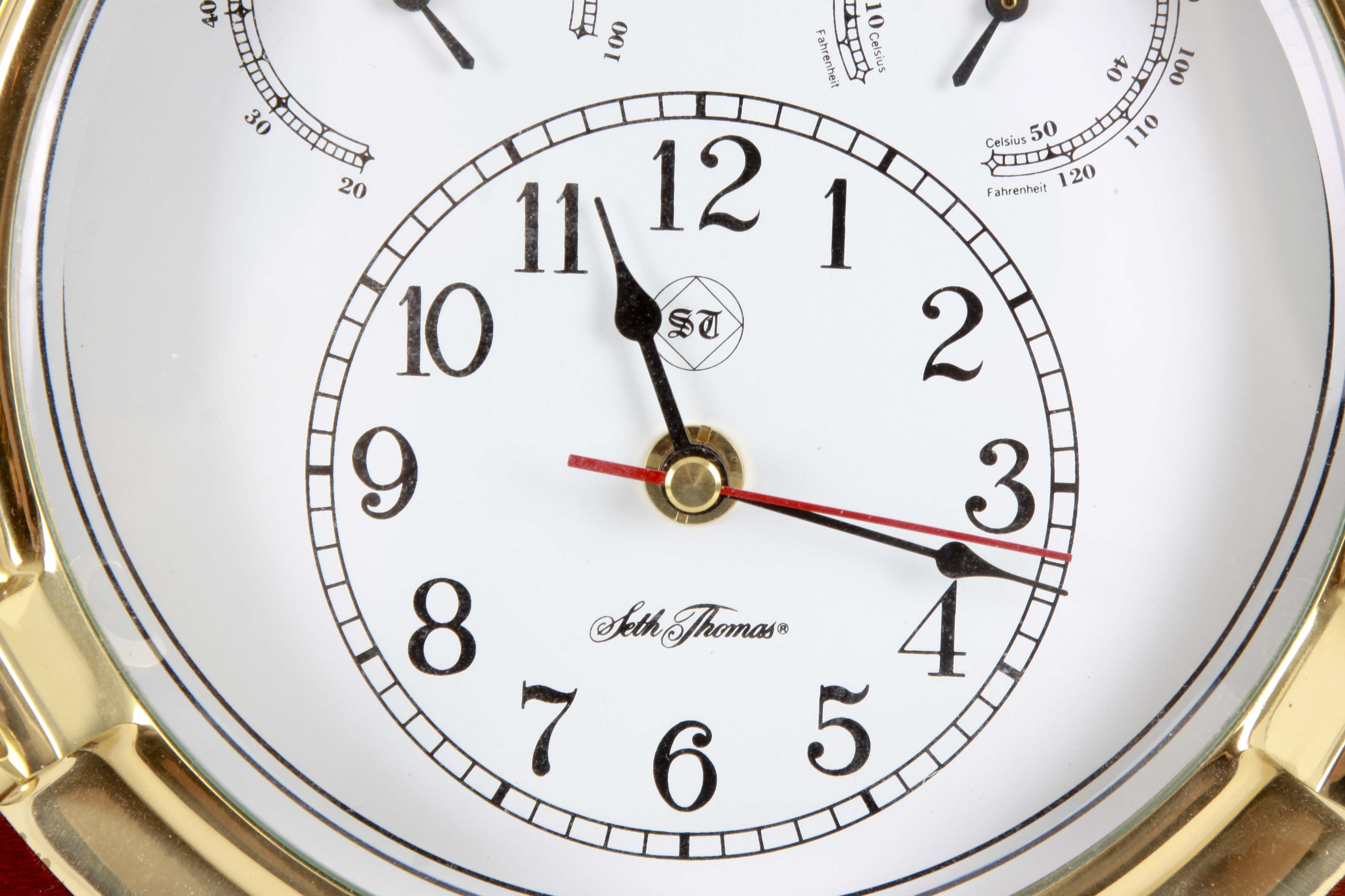 Meridian Seth Thomas Combination Wall Instrument