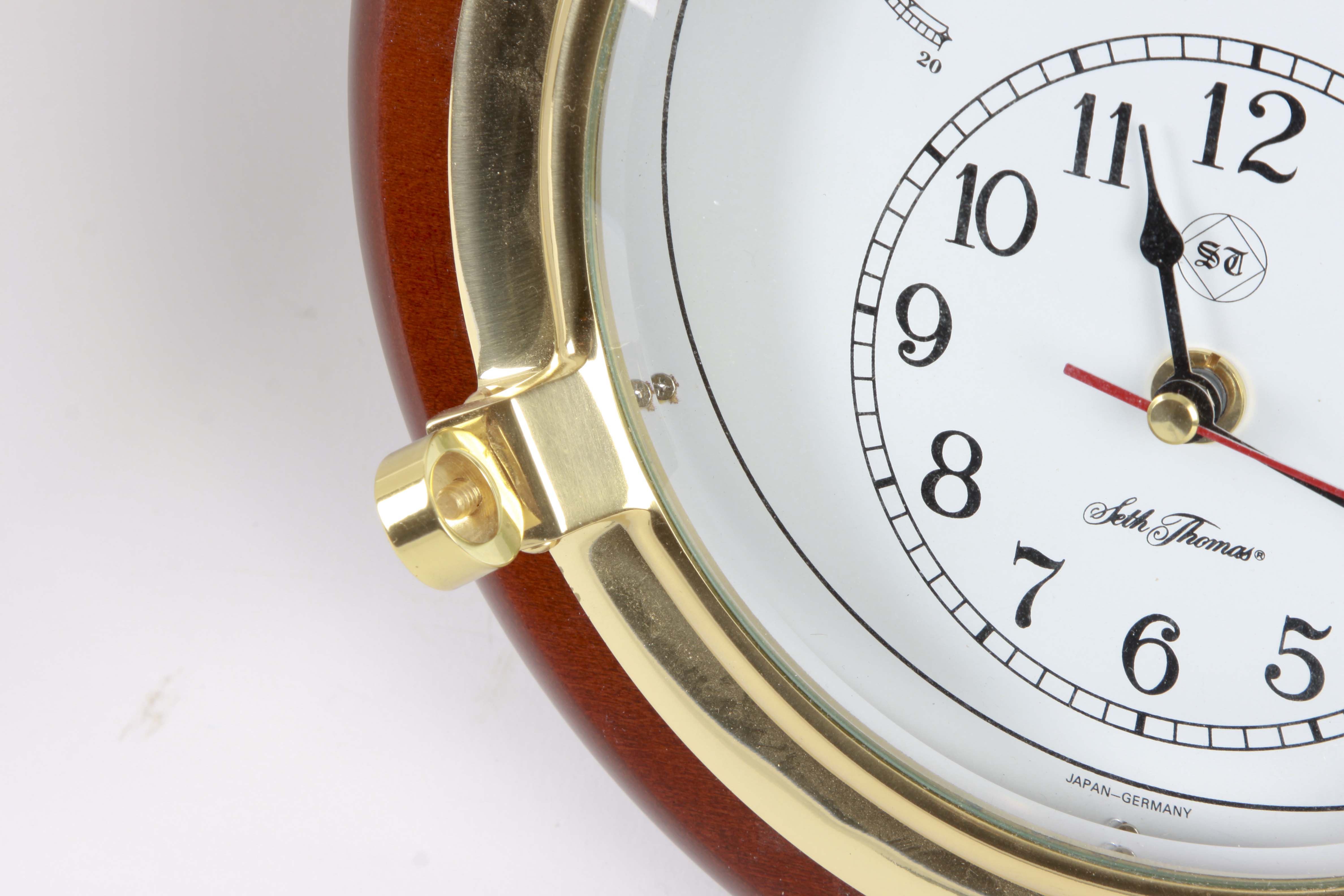 Meridian Seth Thomas Combination Wall Instrument