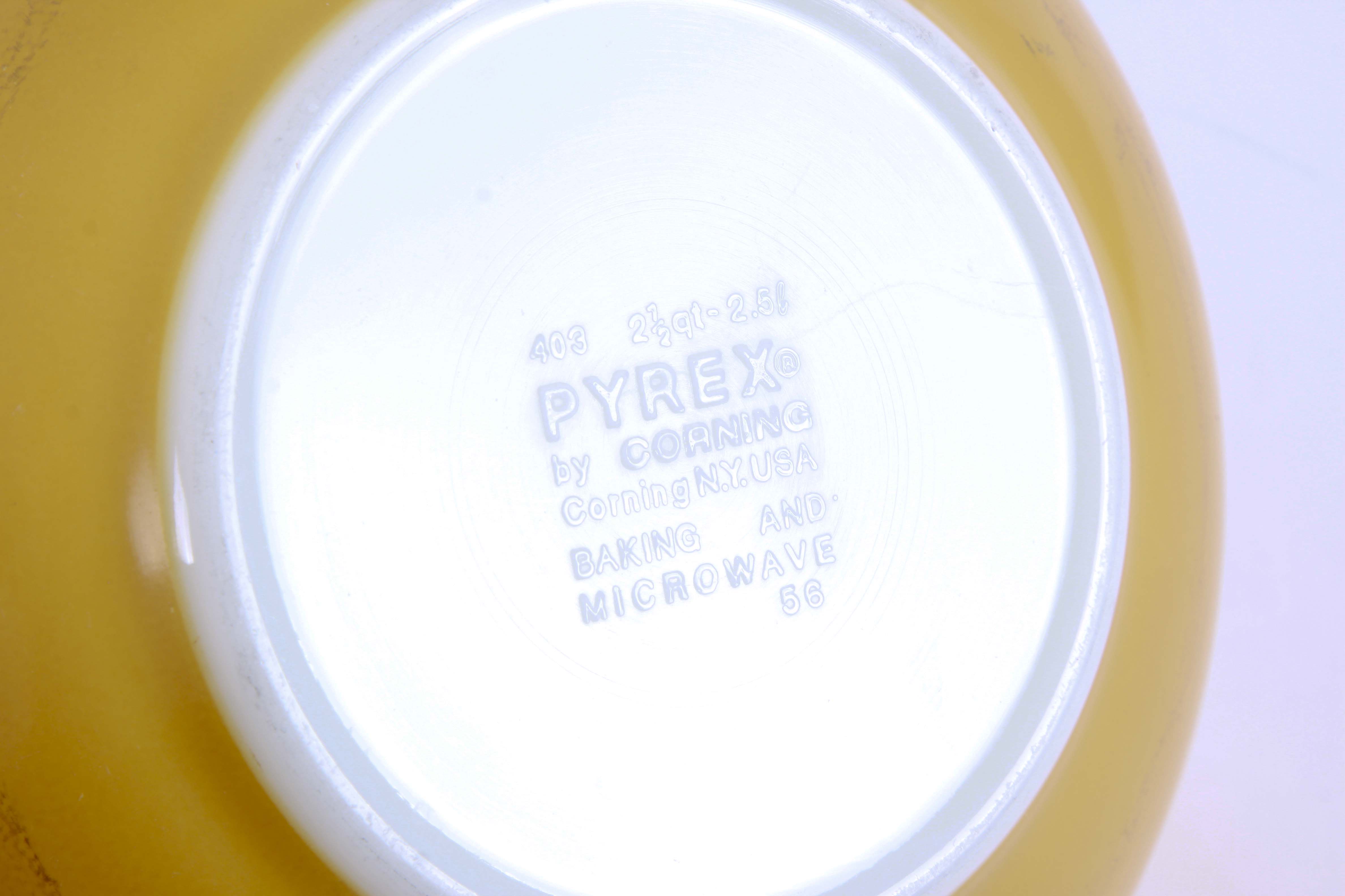 Vintage  Pyrex Mixing Bowls and Bakeware