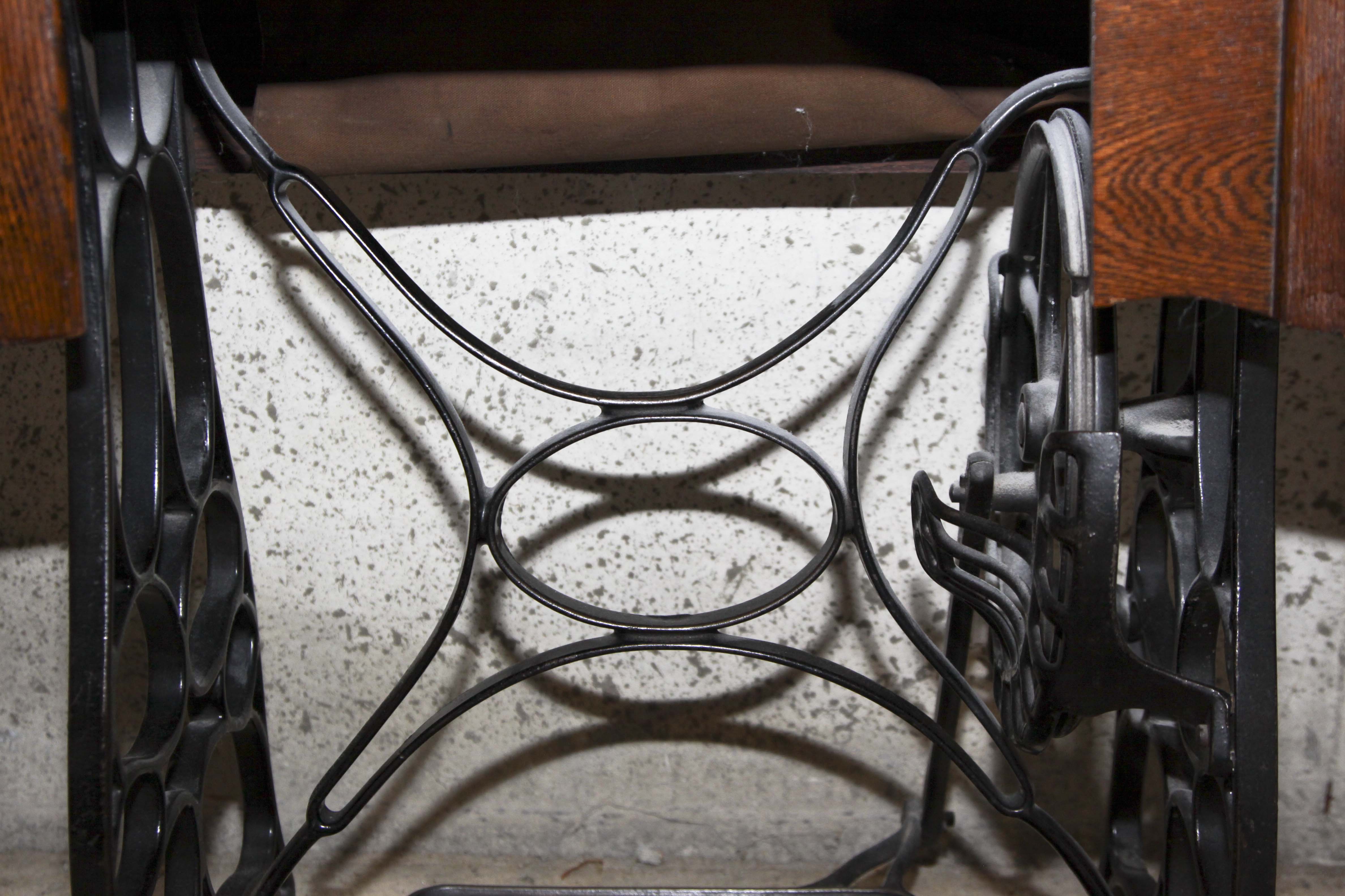 Antique Ruby Treadle Sewing Machine