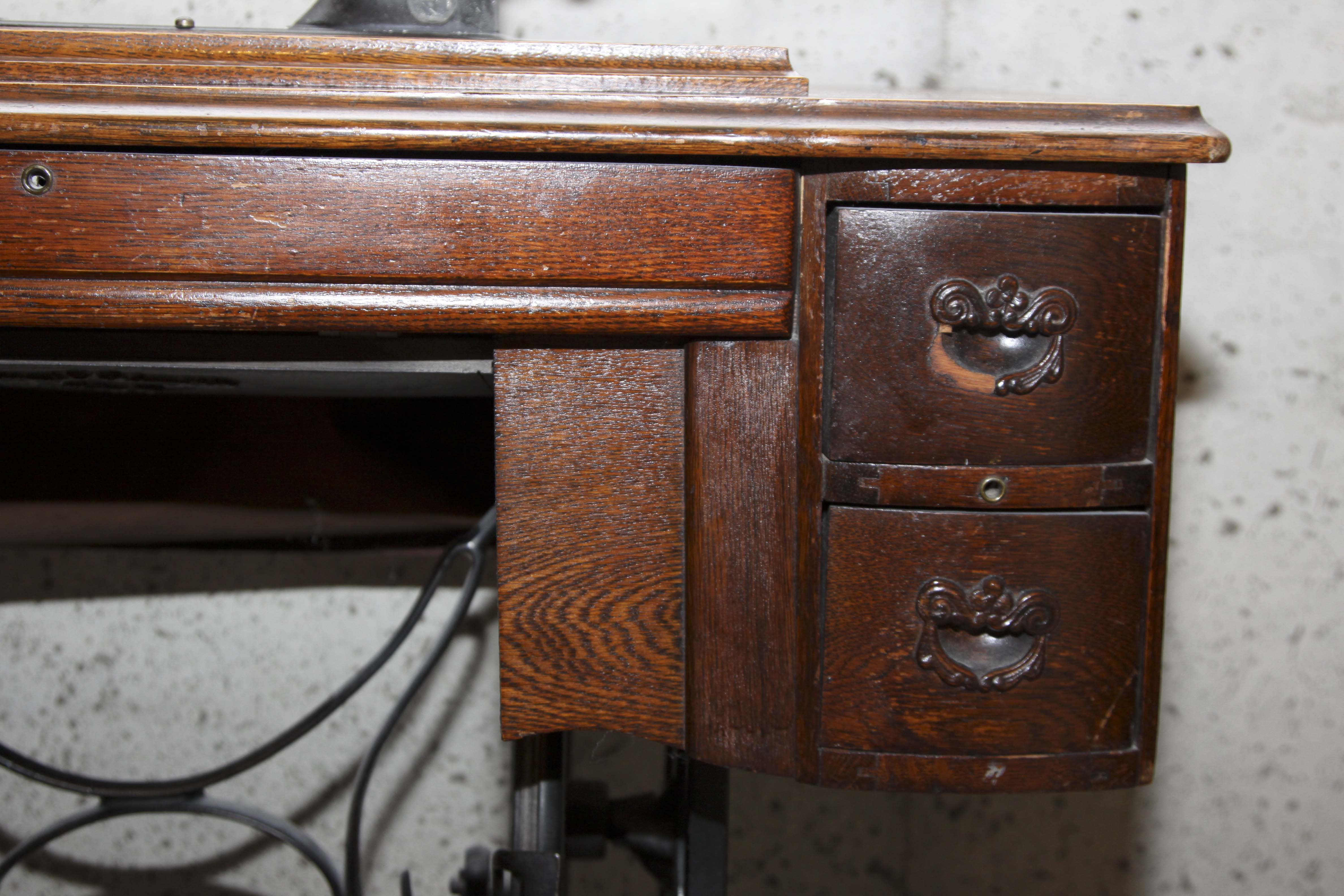 Antique Ruby Treadle Sewing Machine