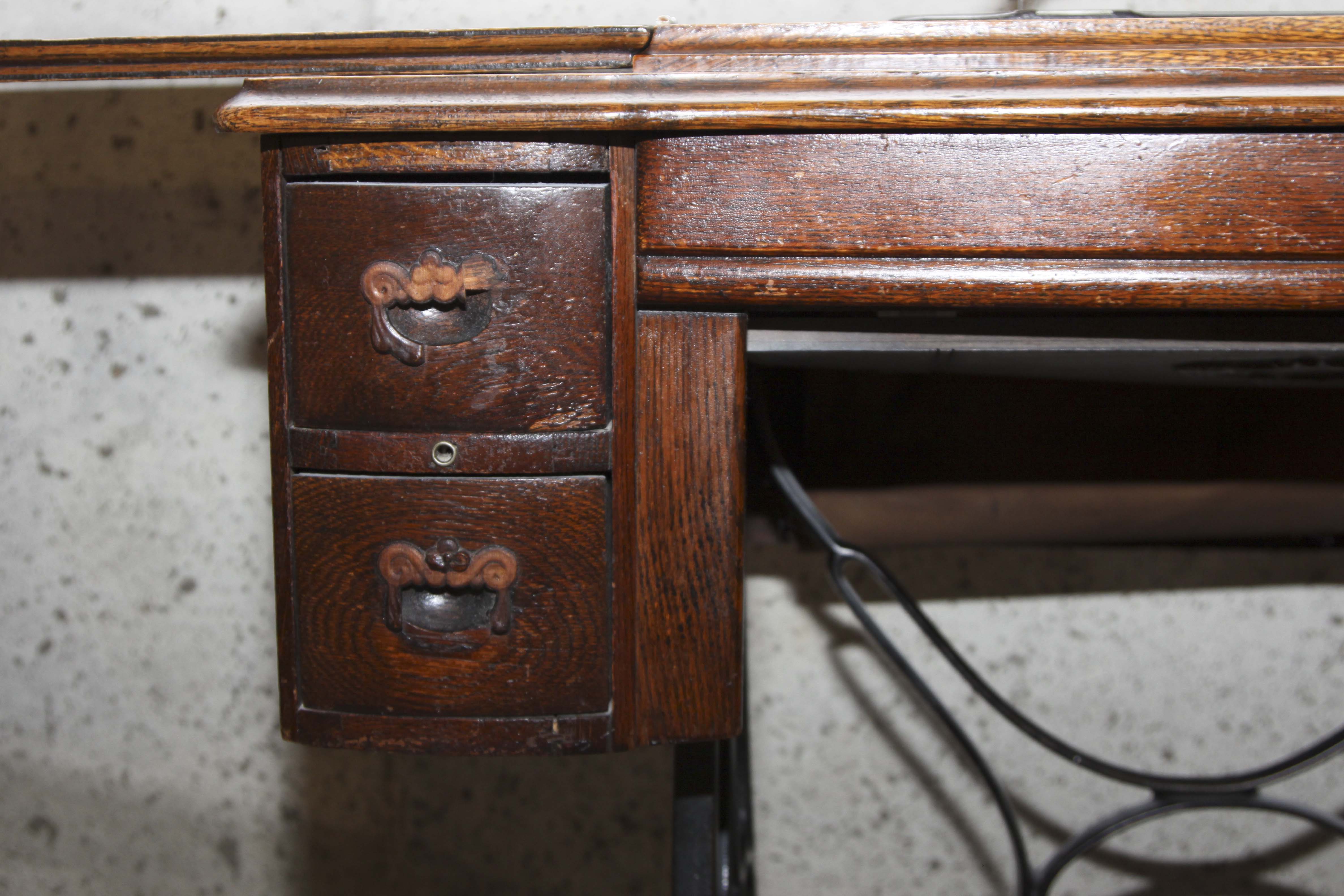 Antique Ruby Treadle Sewing Machine