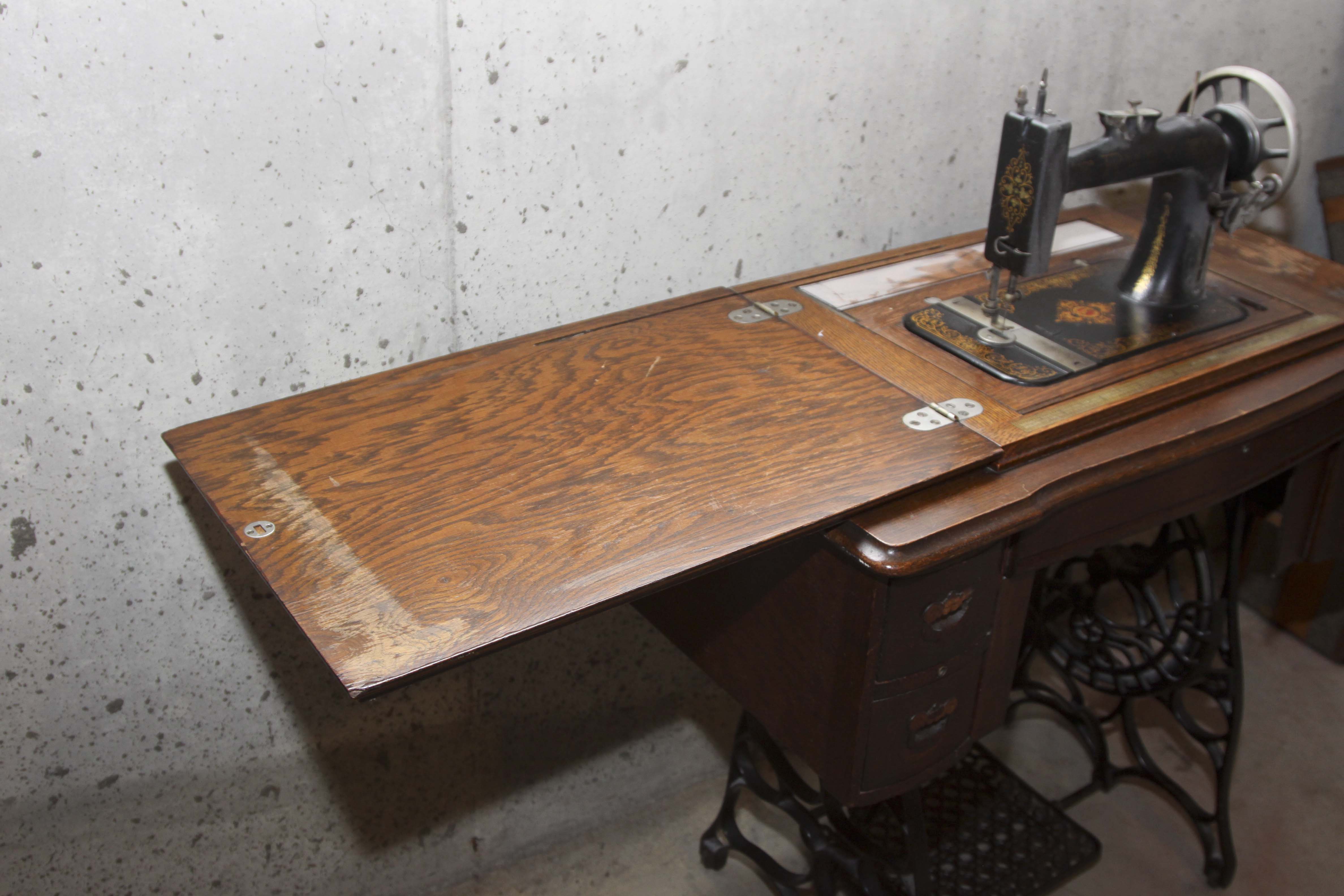 Antique Ruby Treadle Sewing Machine