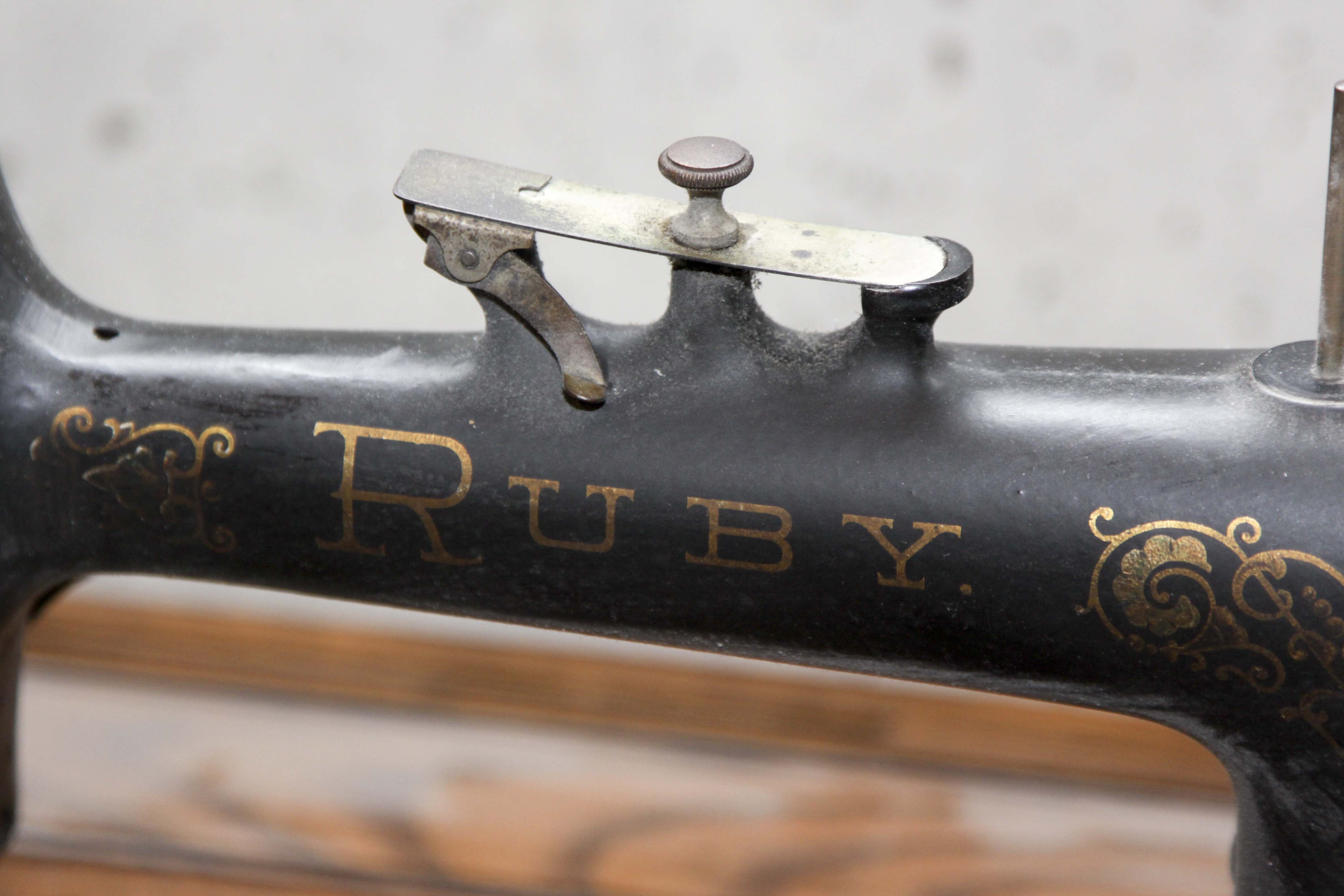 Antique Ruby Treadle Sewing Machine