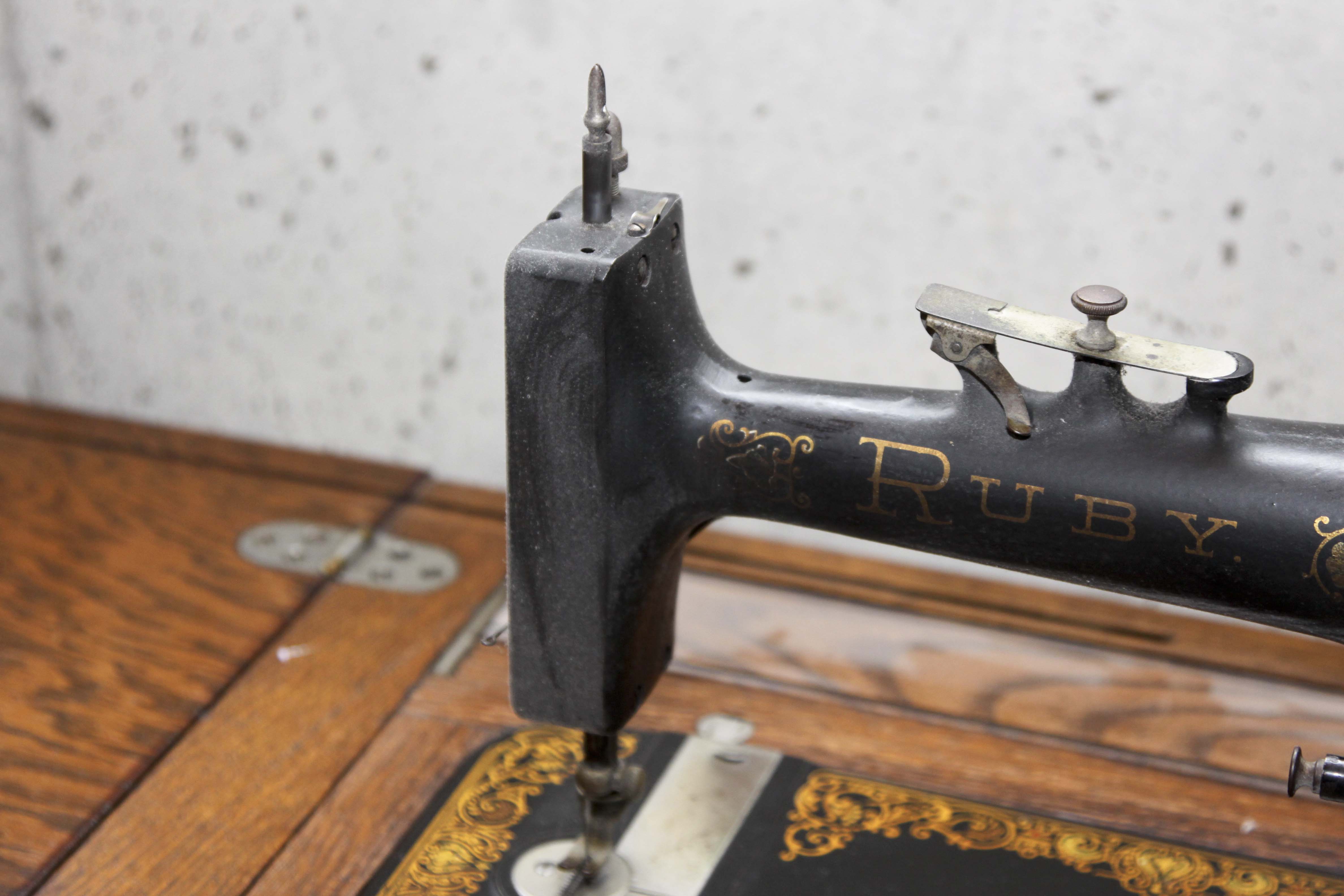 Antique Ruby Treadle Sewing Machine