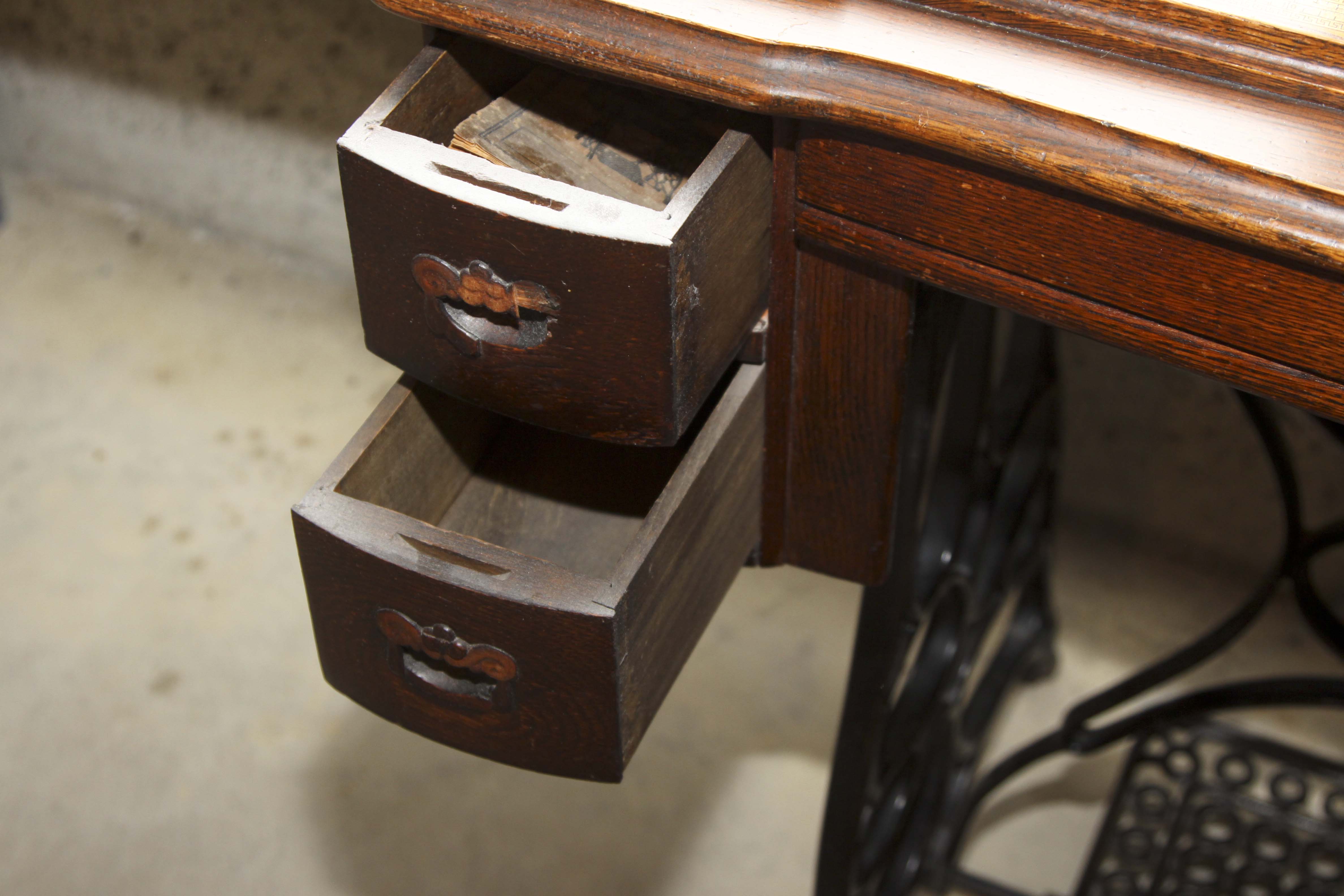 Antique Ruby Treadle Sewing Machine