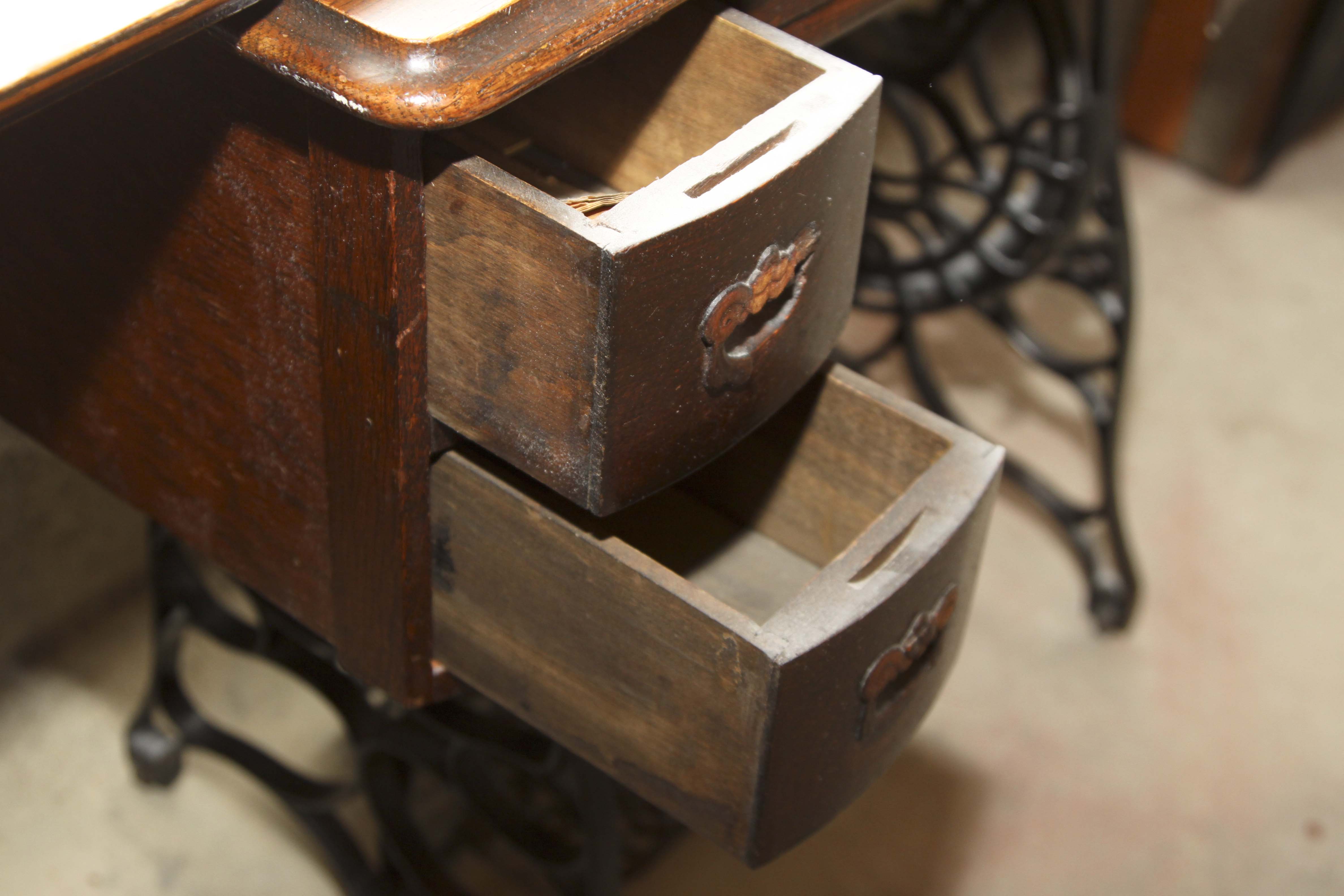 Antique Ruby Treadle Sewing Machine