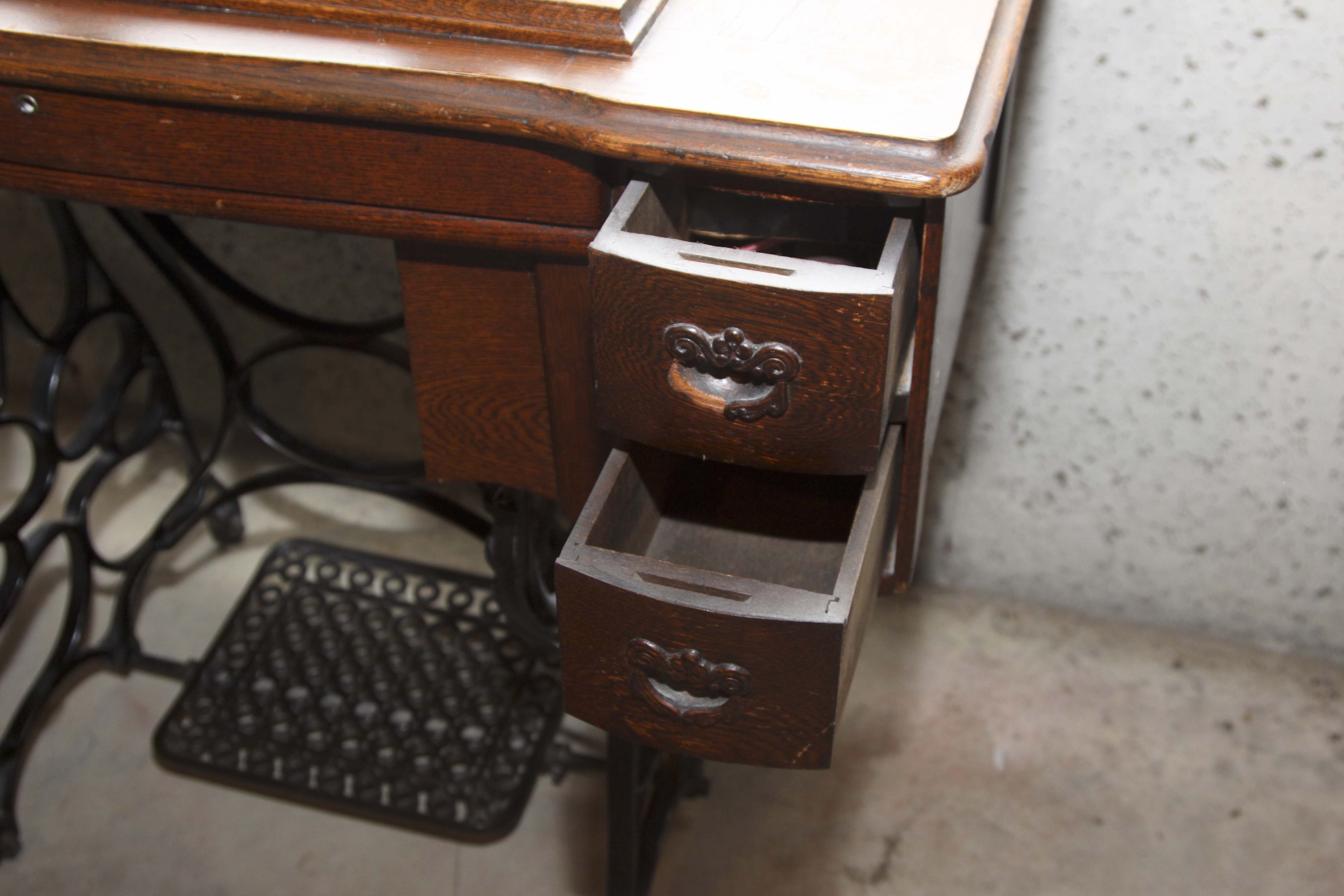 Antique Ruby Treadle Sewing Machine