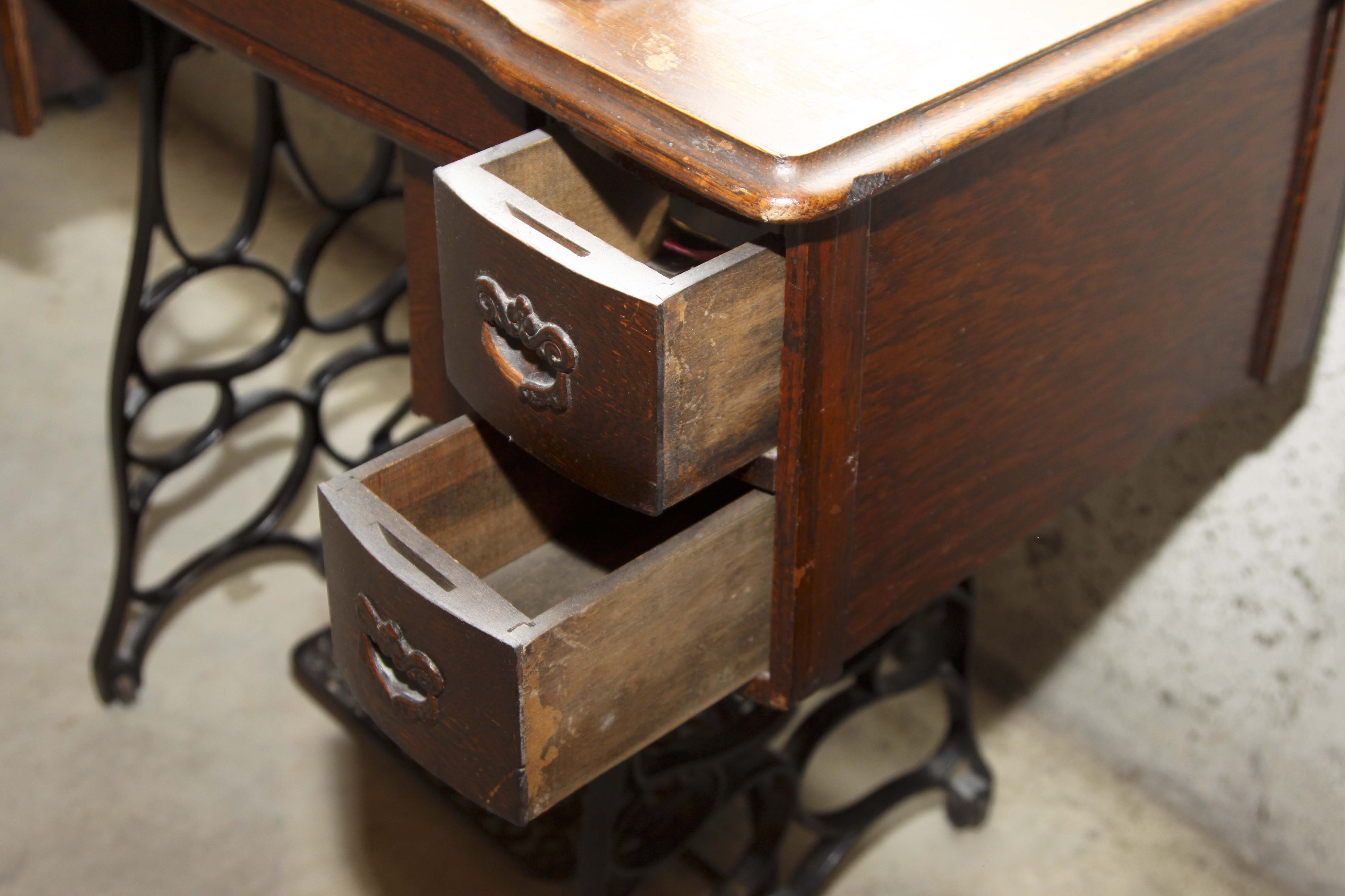 Antique Ruby Treadle Sewing Machine