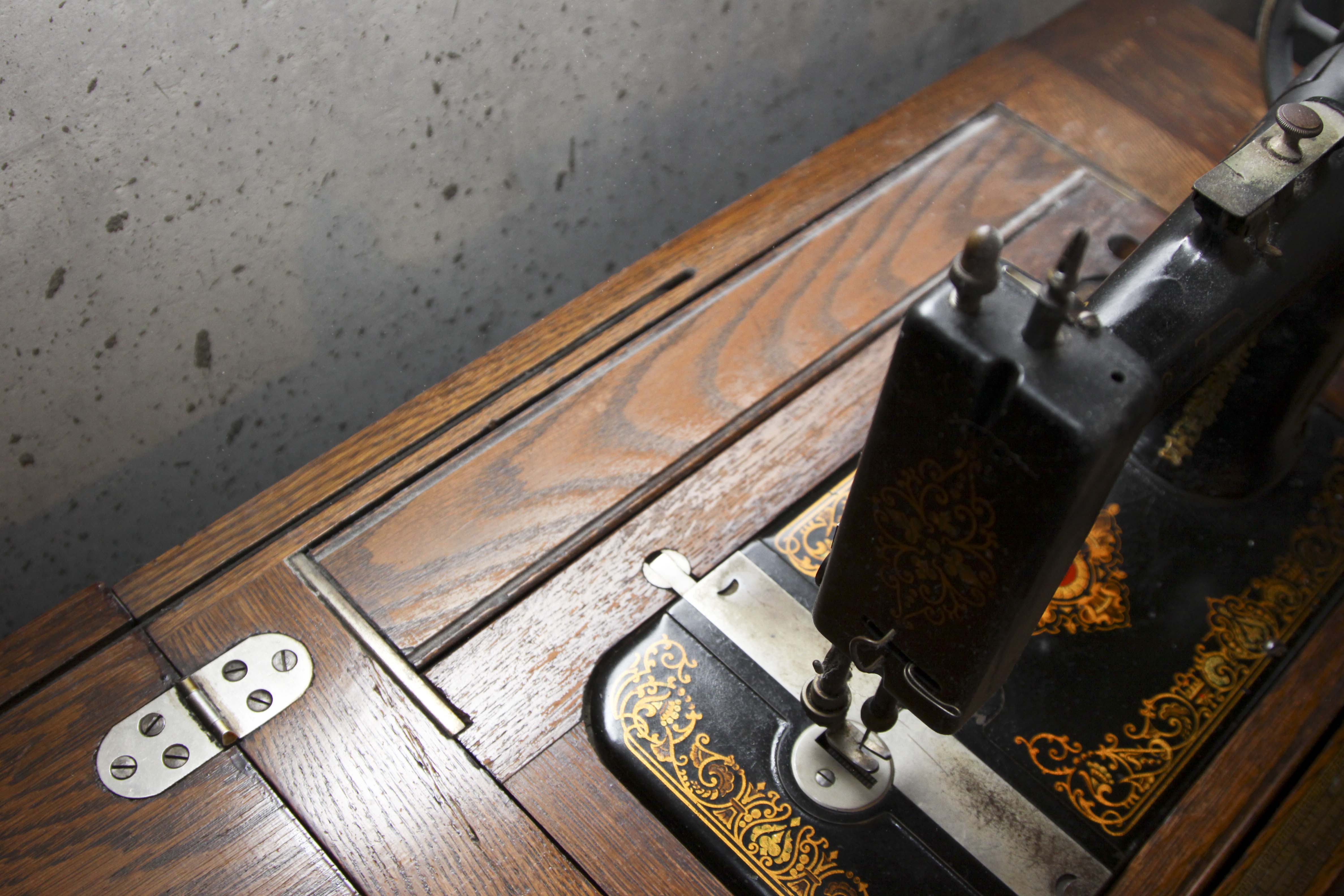 Antique Ruby Treadle Sewing Machine