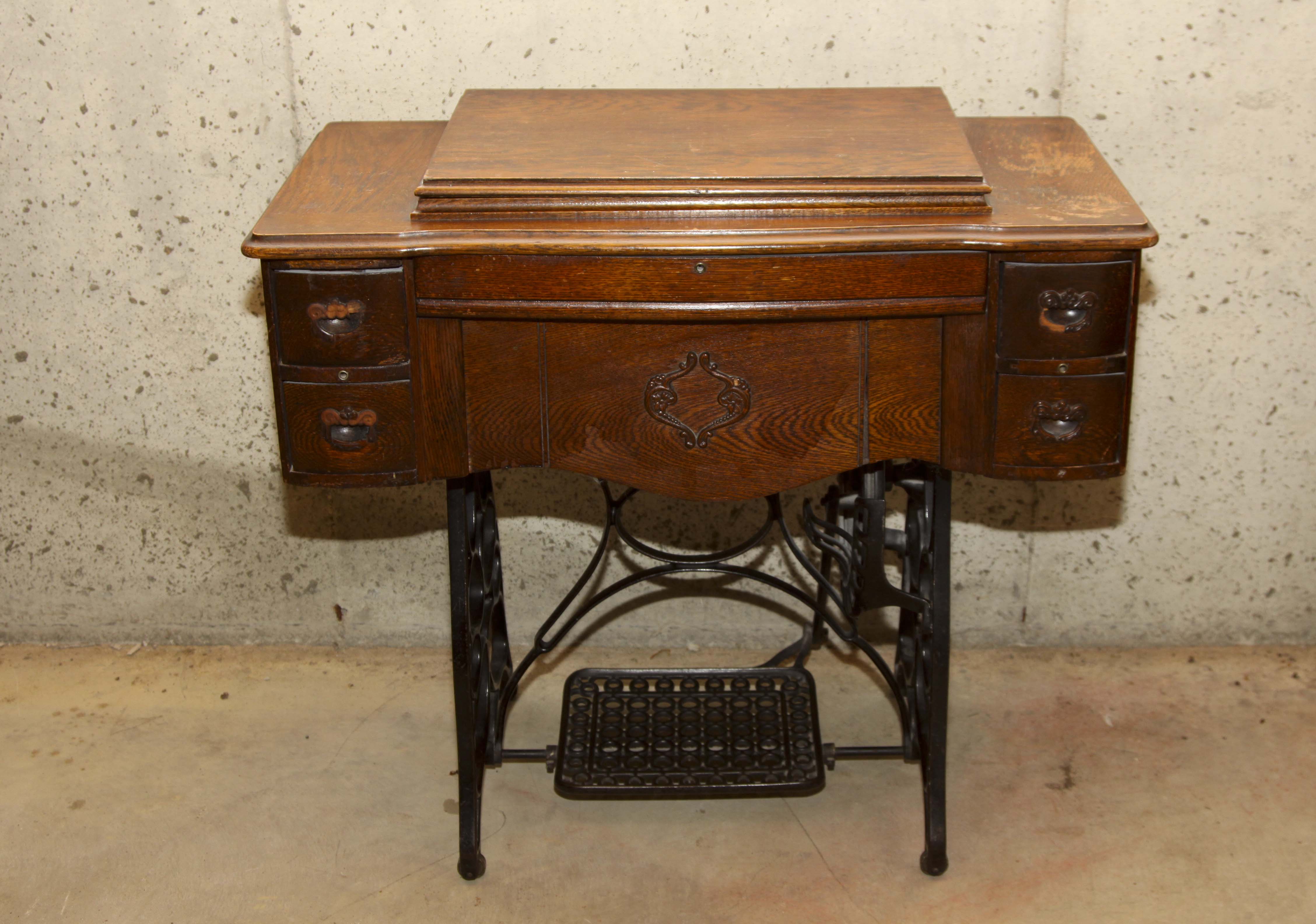 Antique Ruby Treadle Sewing Machine