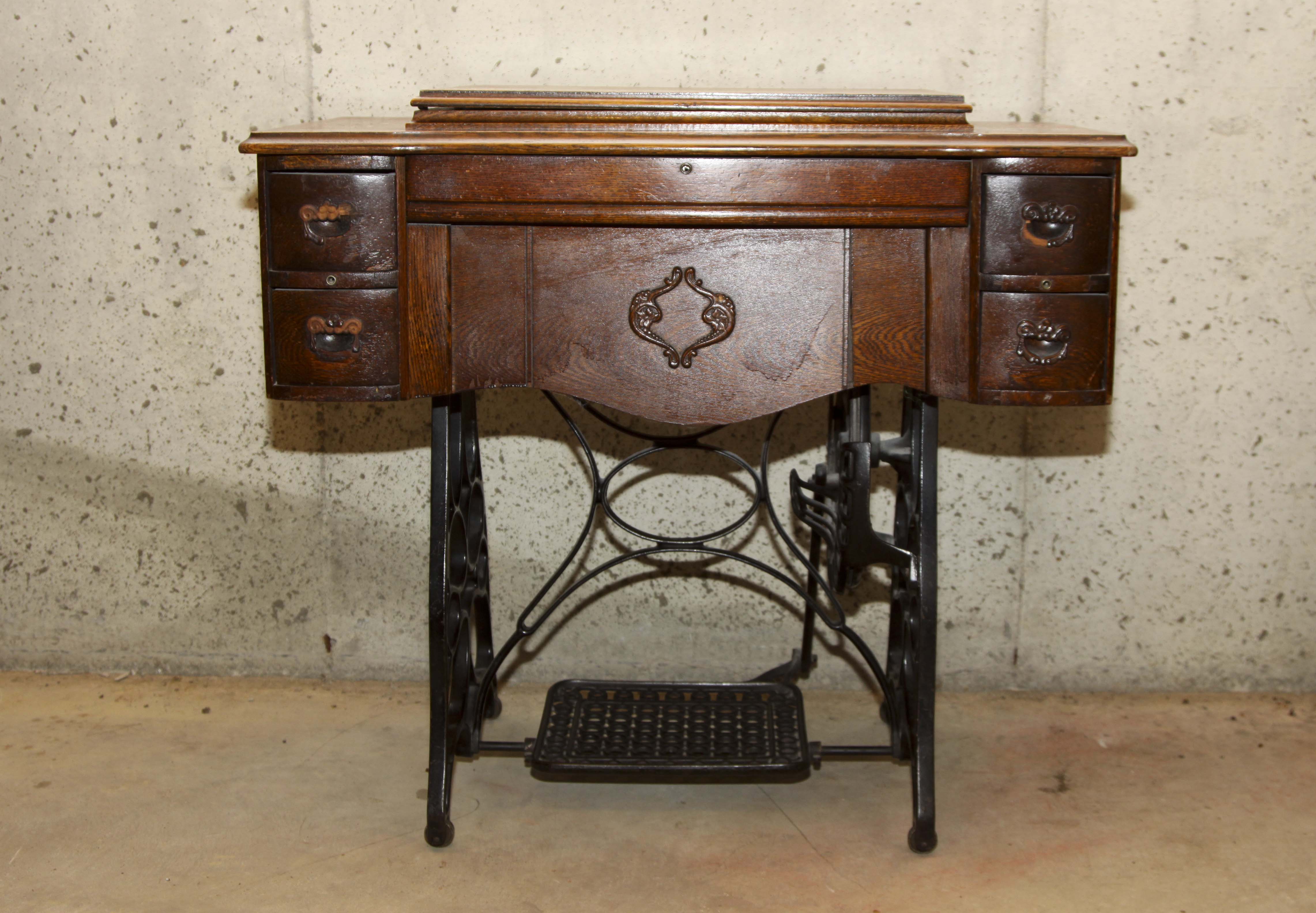 Antique Ruby Treadle Sewing Machine