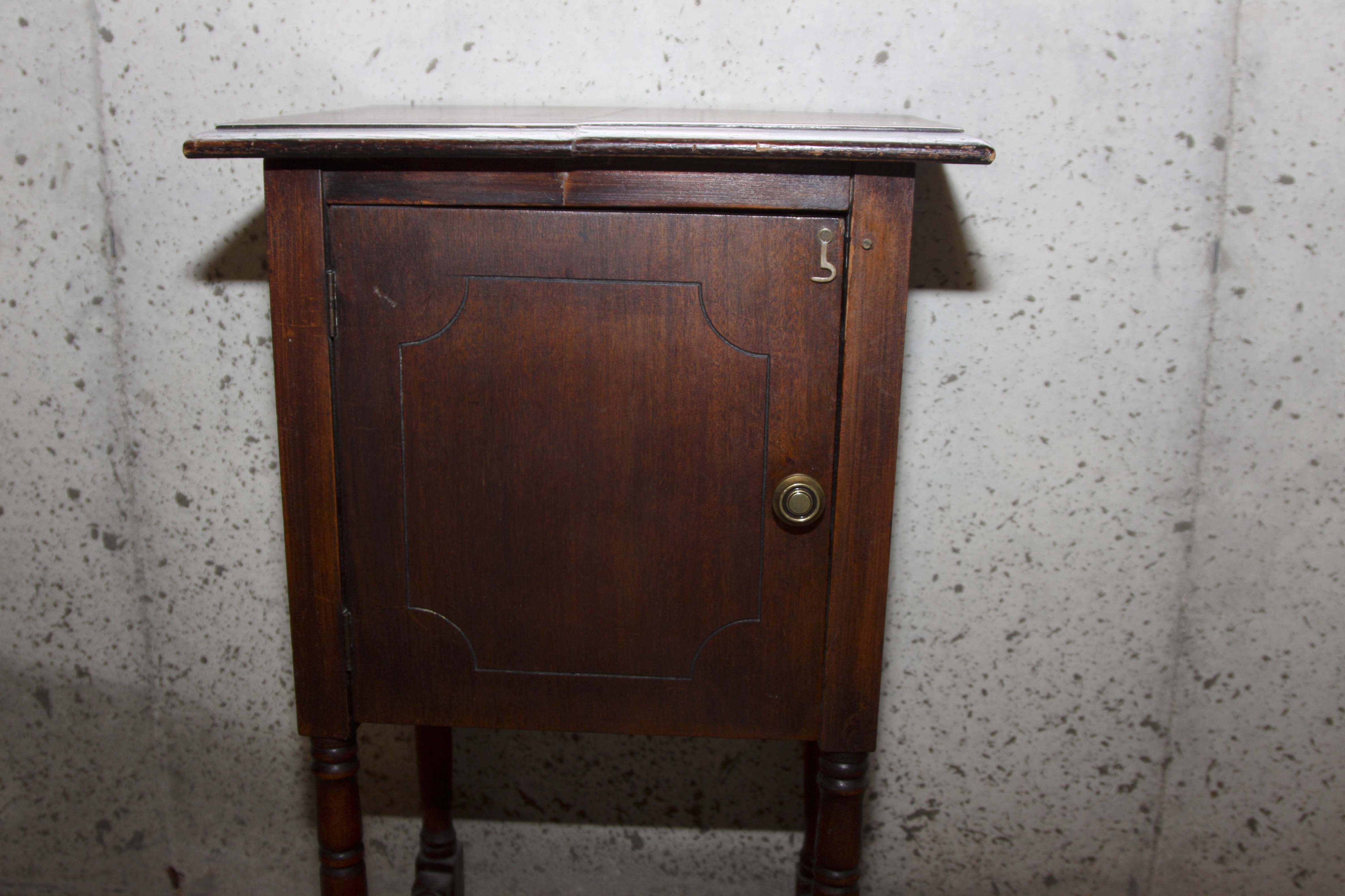 Vintage Cabinet and Telephone Stand