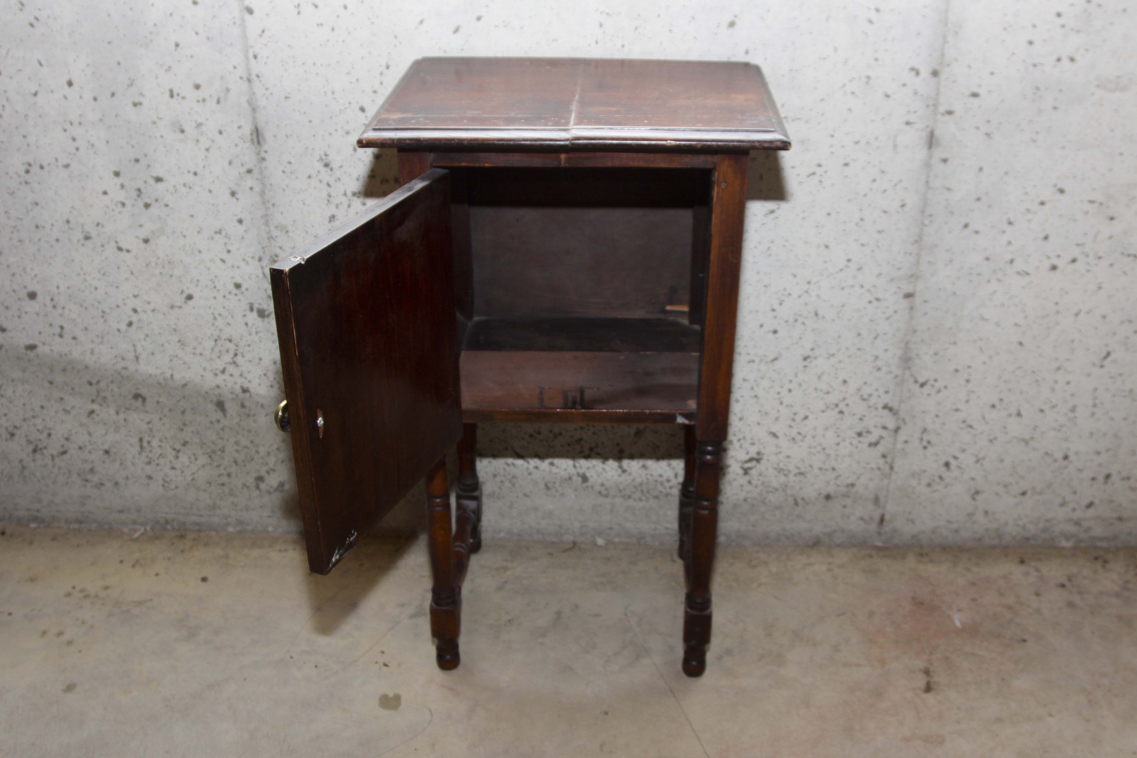 Vintage Cabinet and Telephone Stand