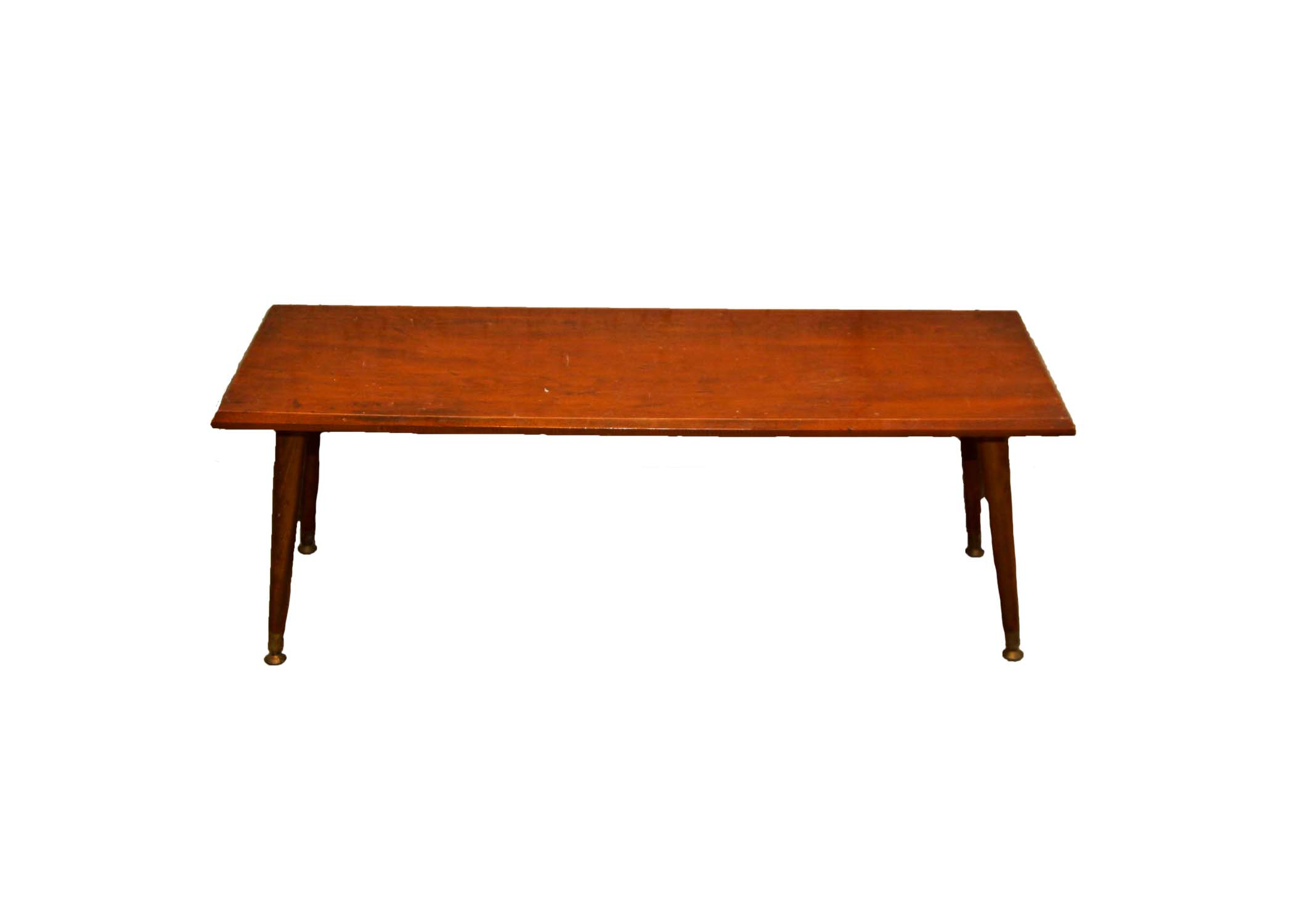 Mid Century Modern Wooden Bench
