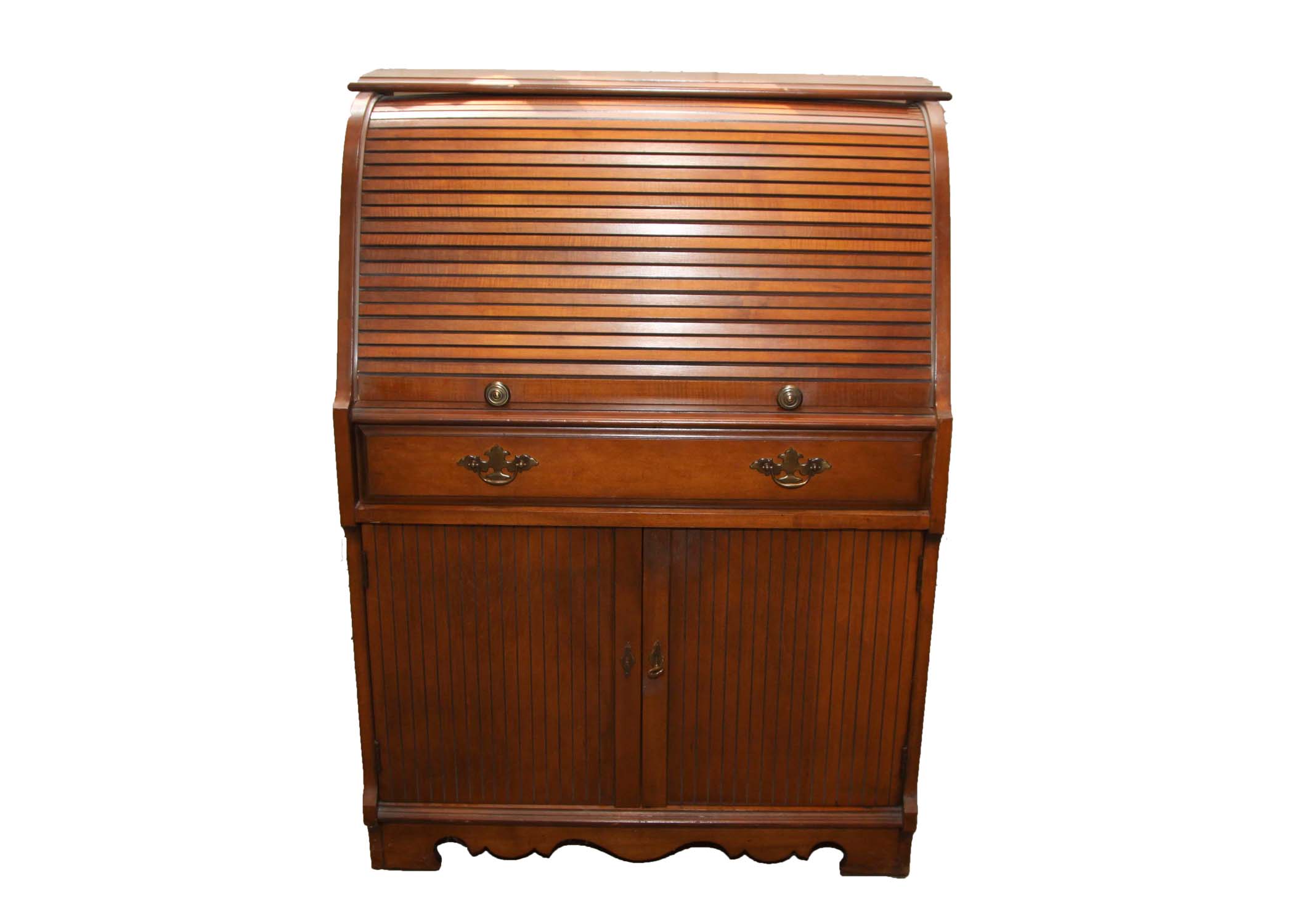 Lane Wooden Roll Top Bar