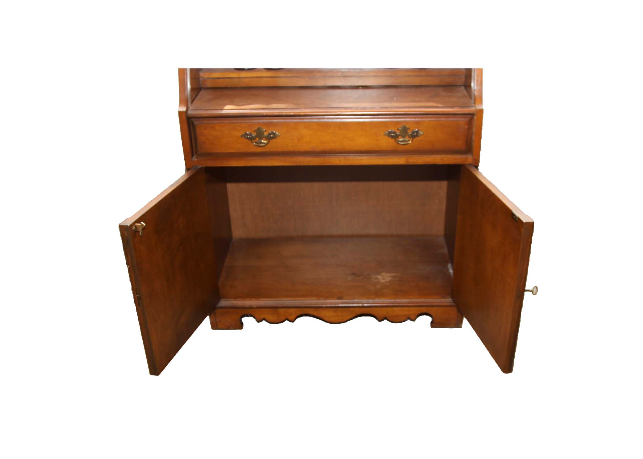 Lane Wooden Roll Top Bar