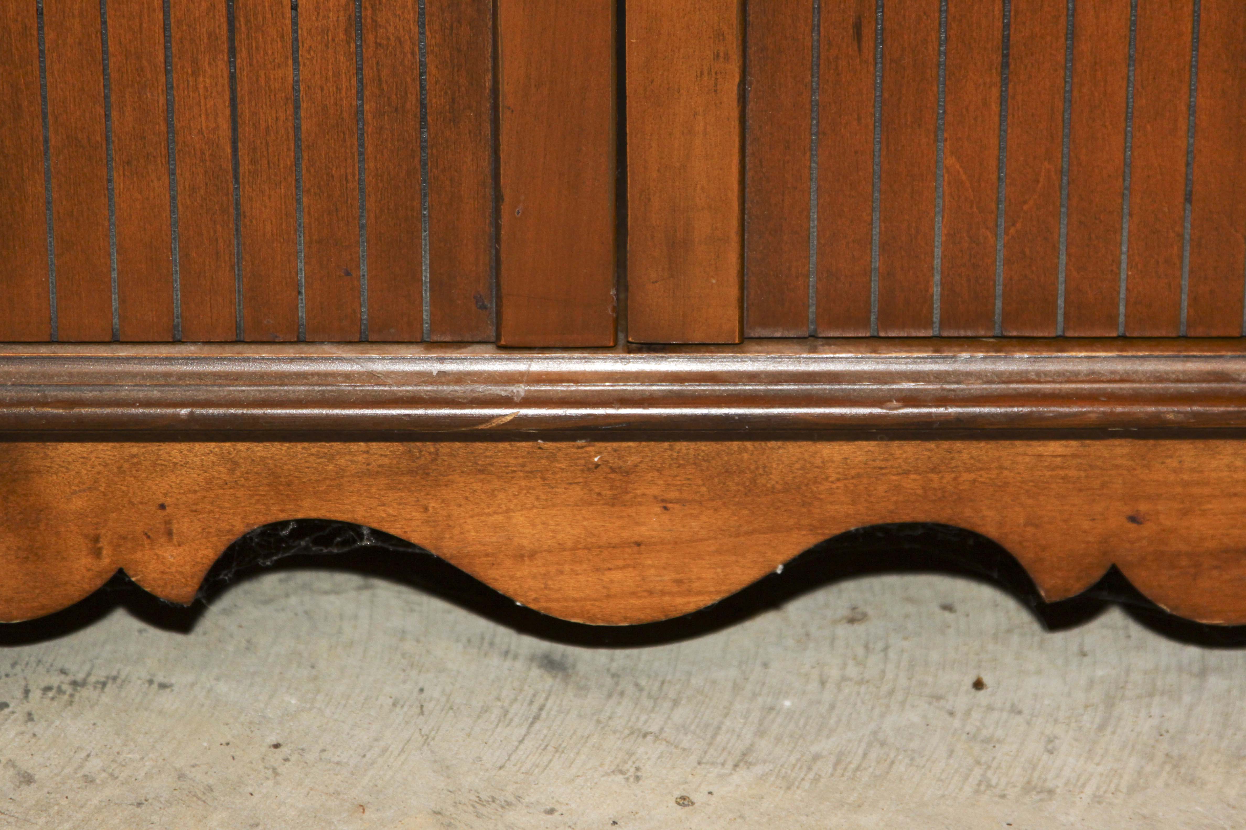 Lane Wooden Roll Top Bar