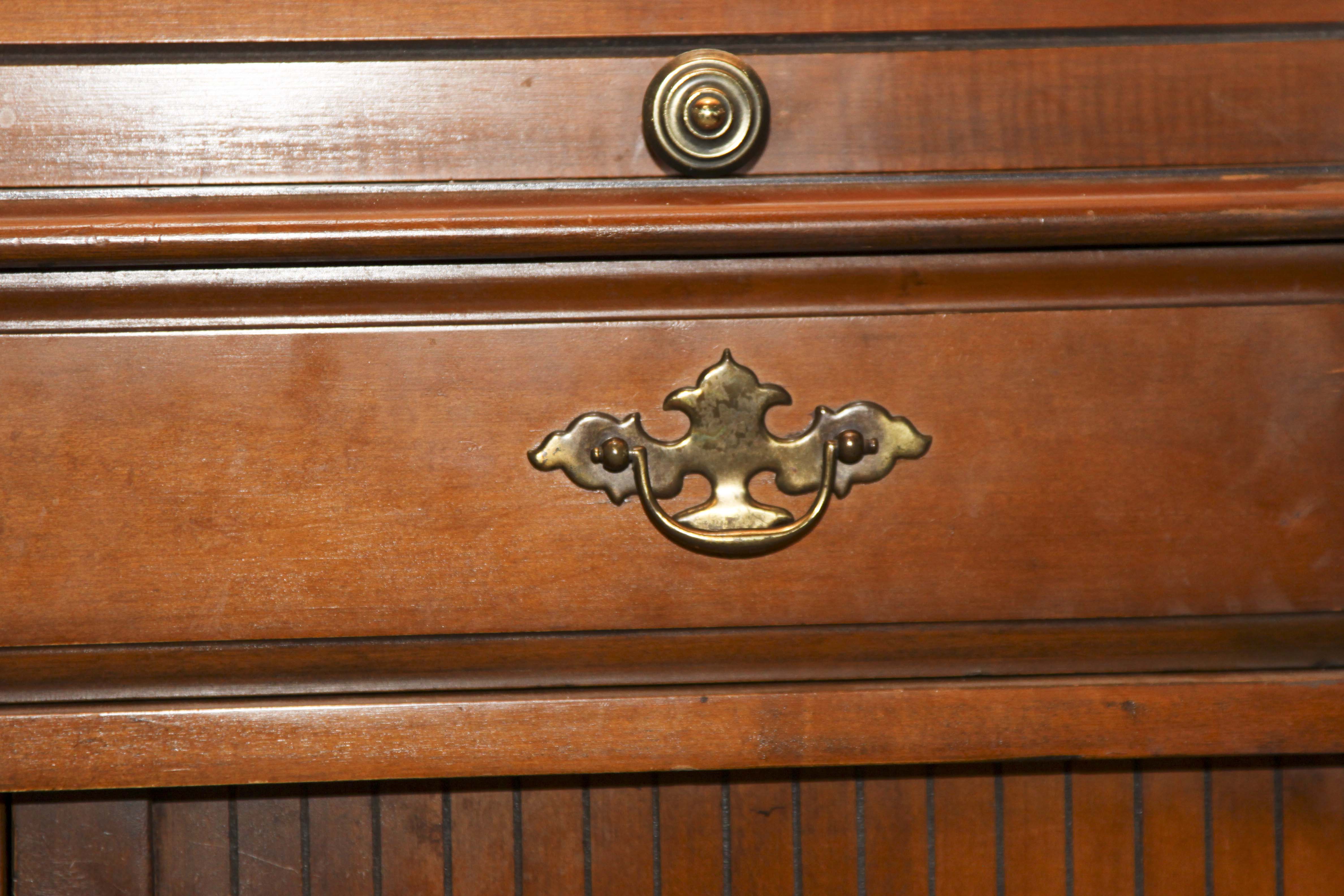 Lane Wooden Roll Top Bar