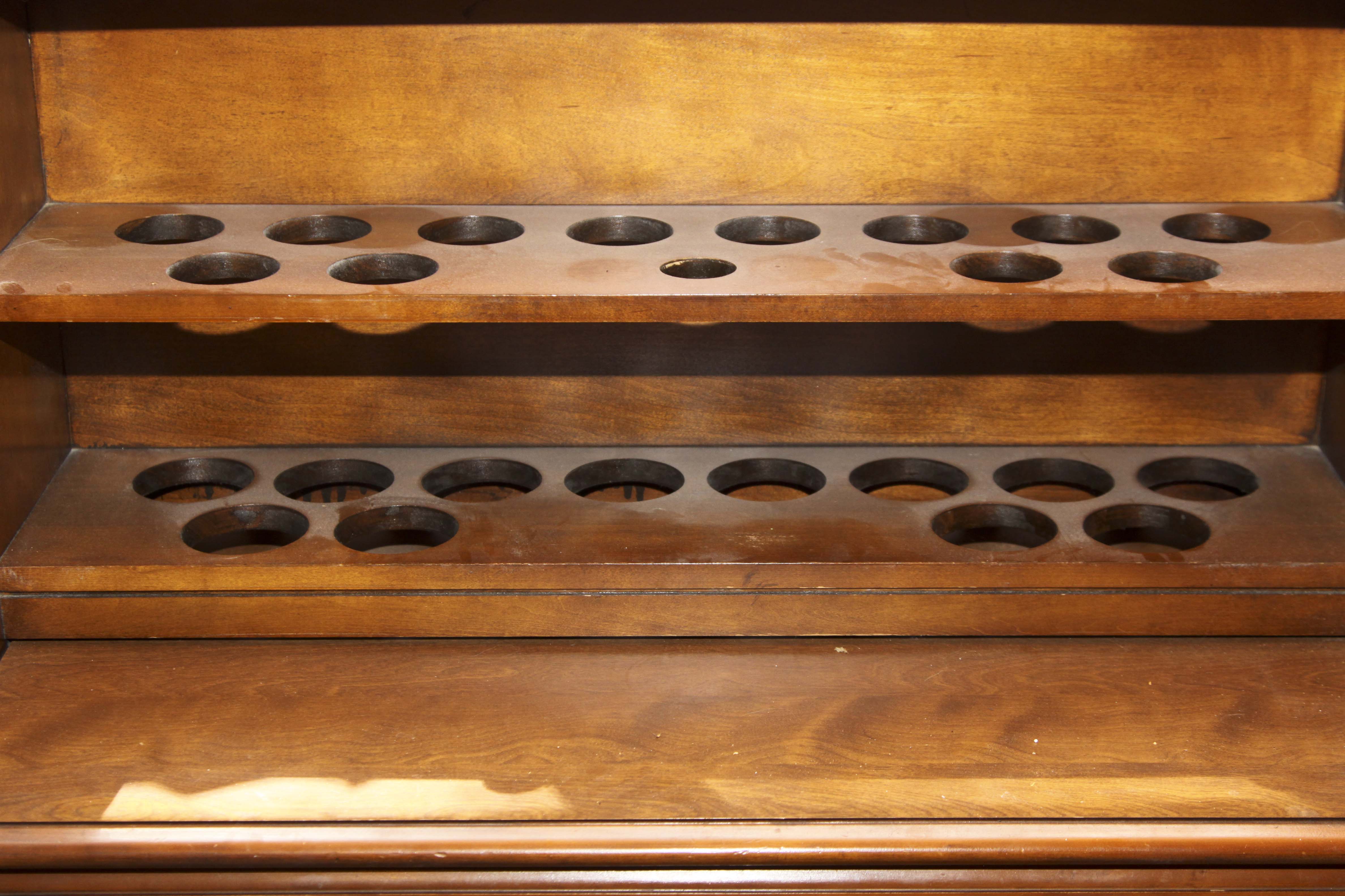 Lane Wooden Roll Top Bar