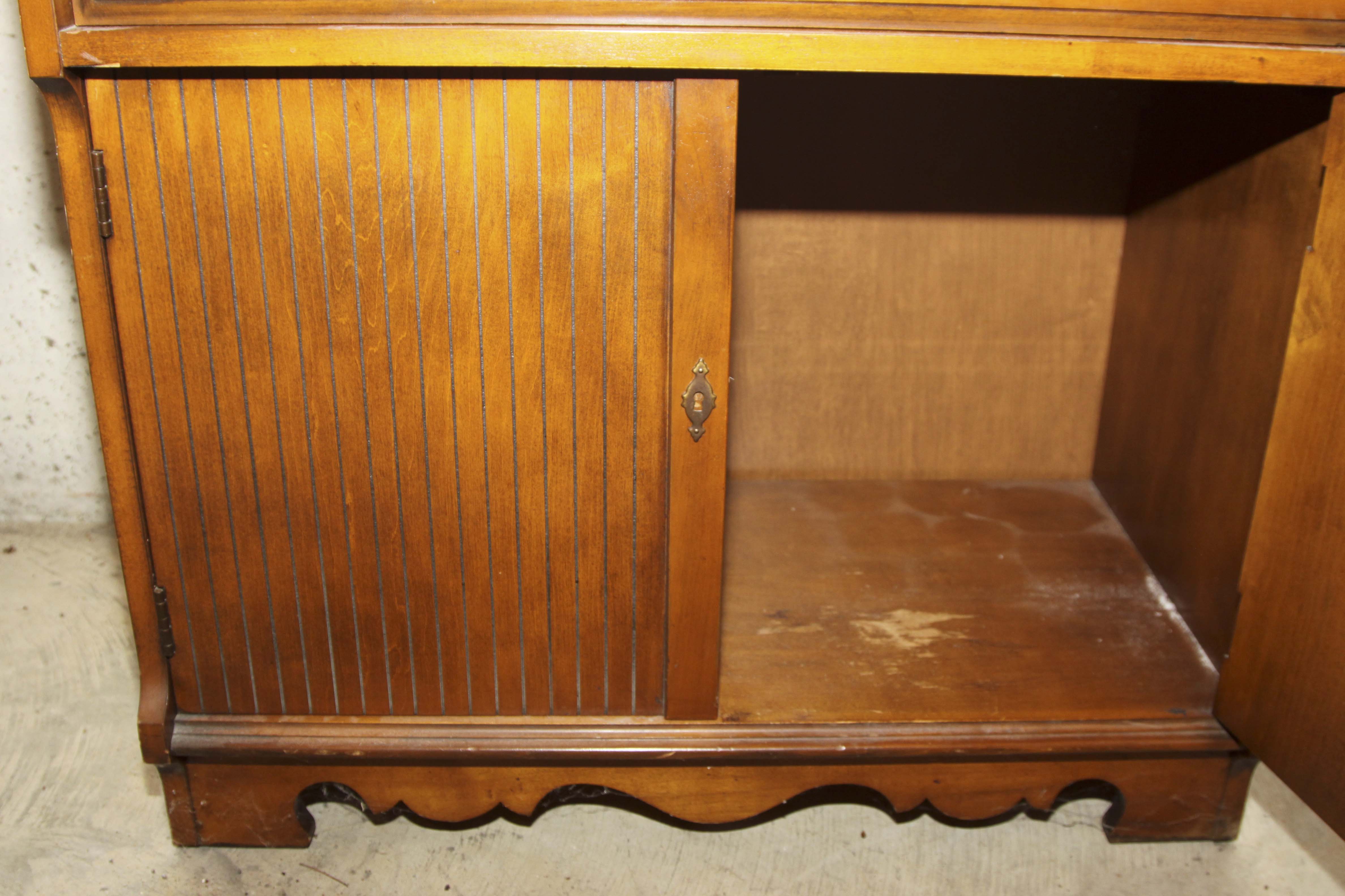 Lane Wooden Roll Top Bar