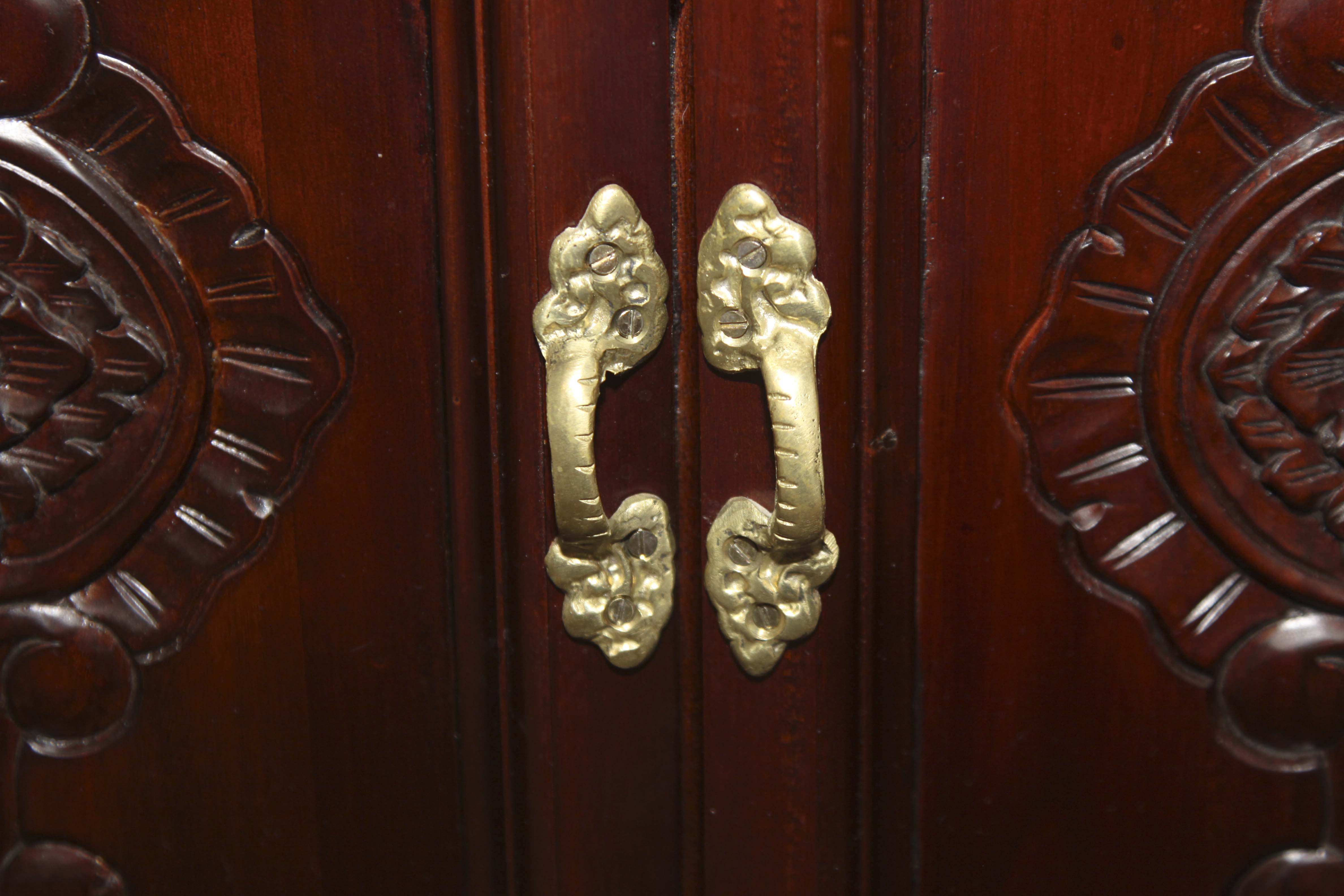 Victorian Style Marble Top Buffet