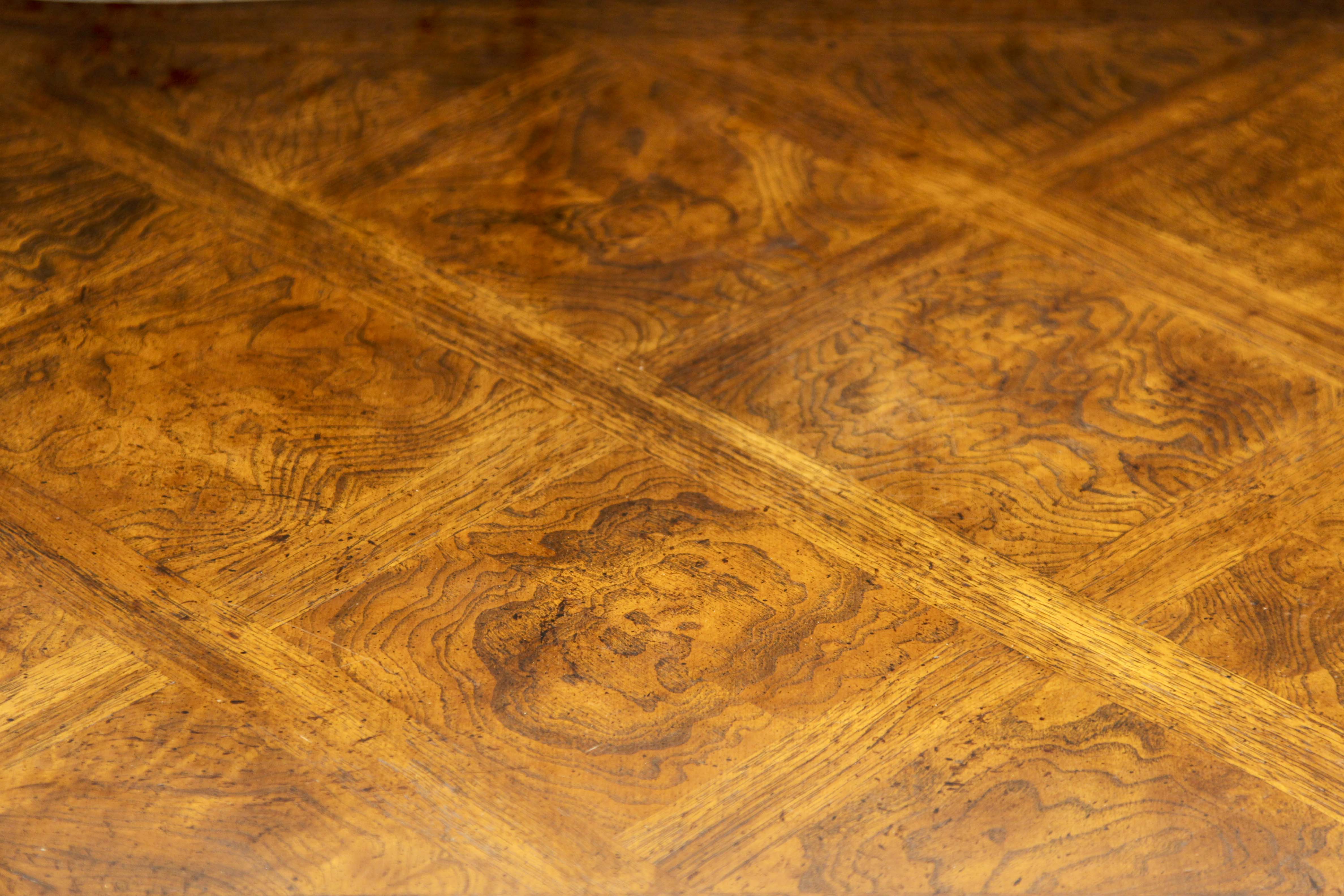 Provincial Louis XV Style Coffee Table and Side Table