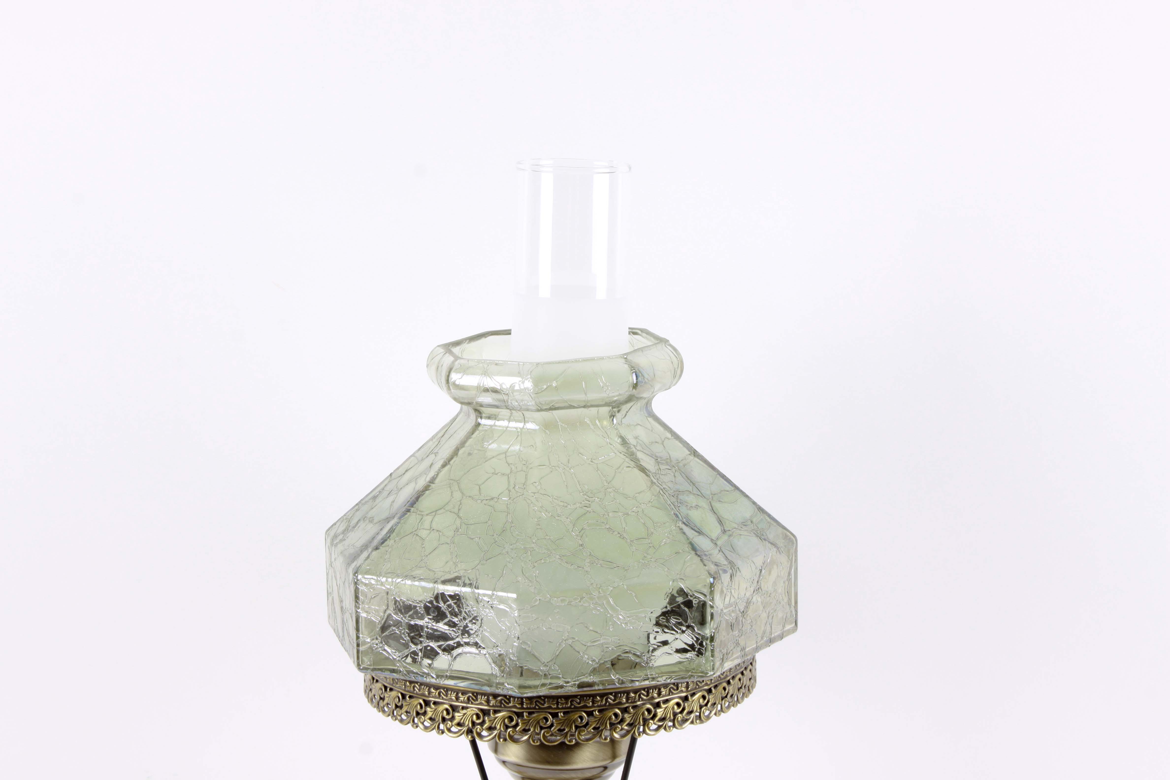 Vintage Style Hurricane Electric Oil Lamp