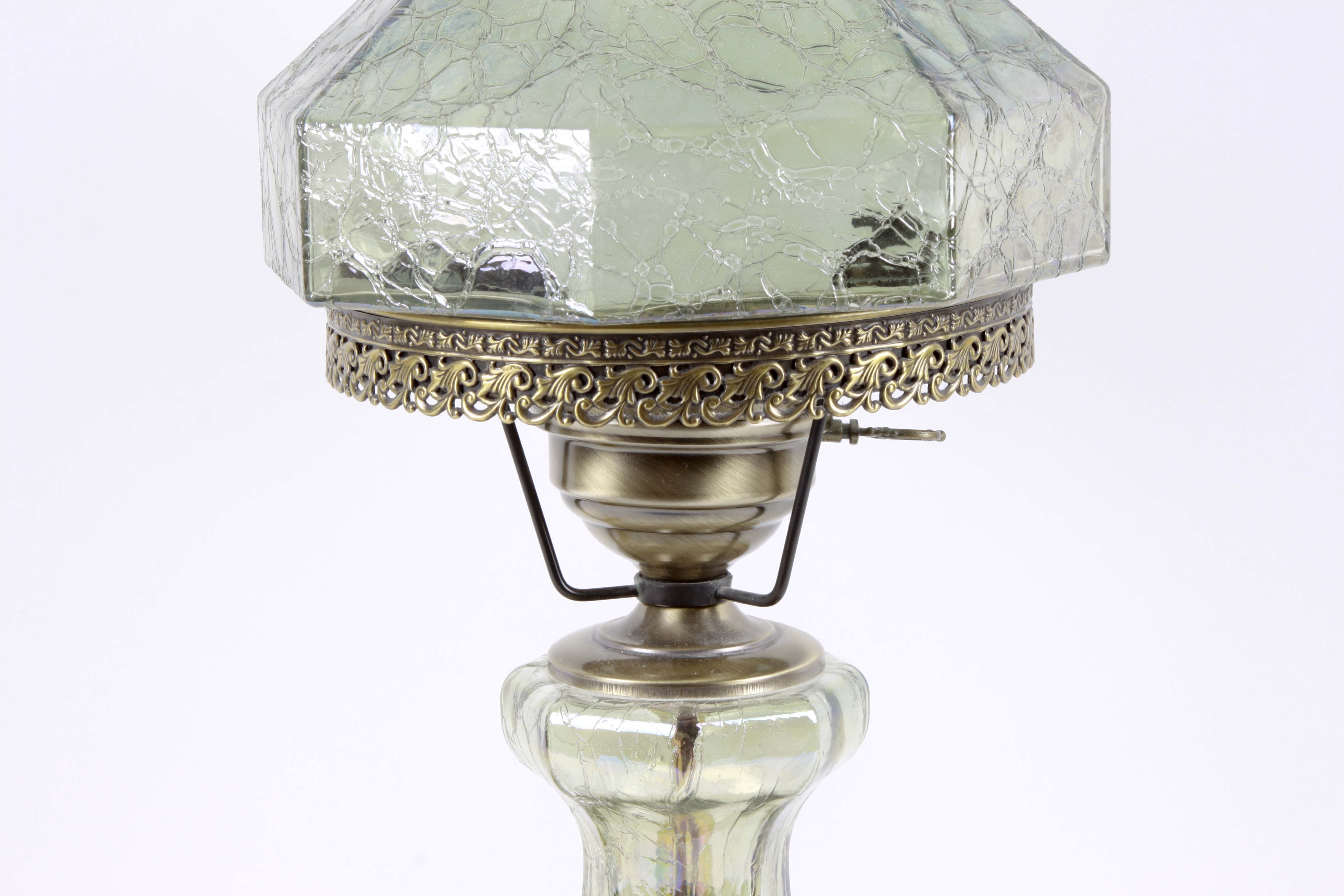 Vintage Style Hurricane Electric Oil Lamp