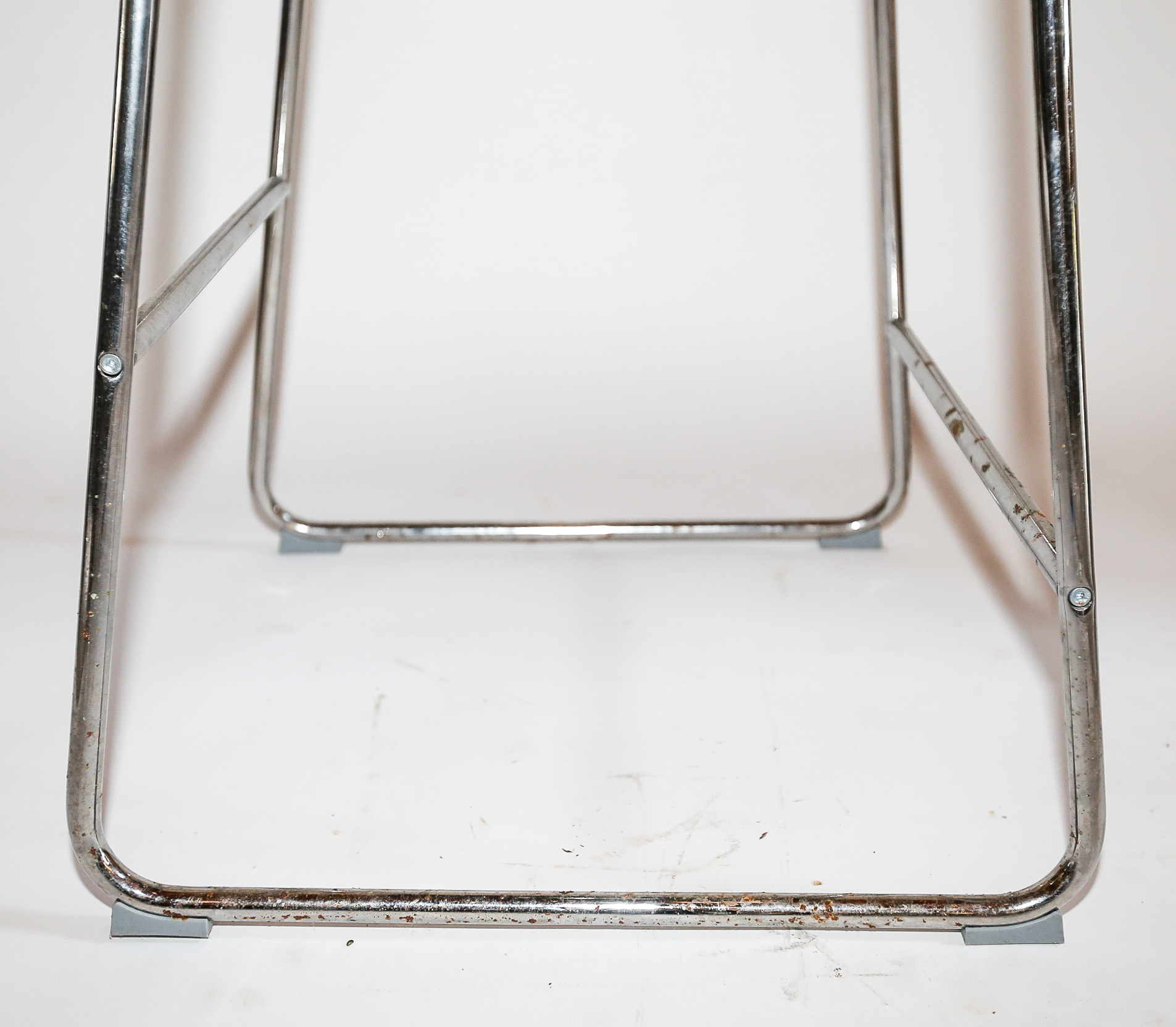 Black Wood Veneer Bar Stools