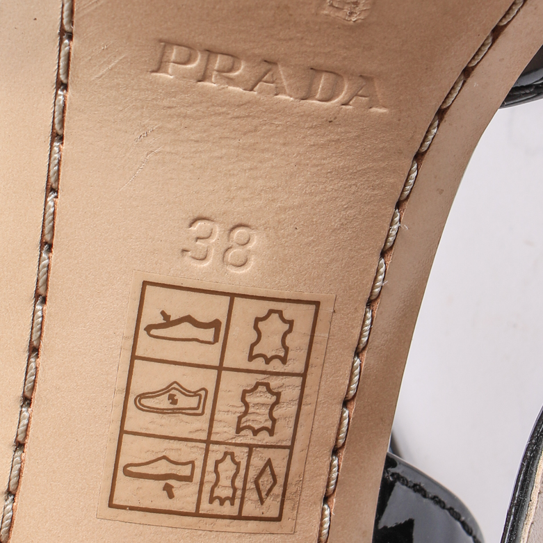 Prada Platform Cork Sandals