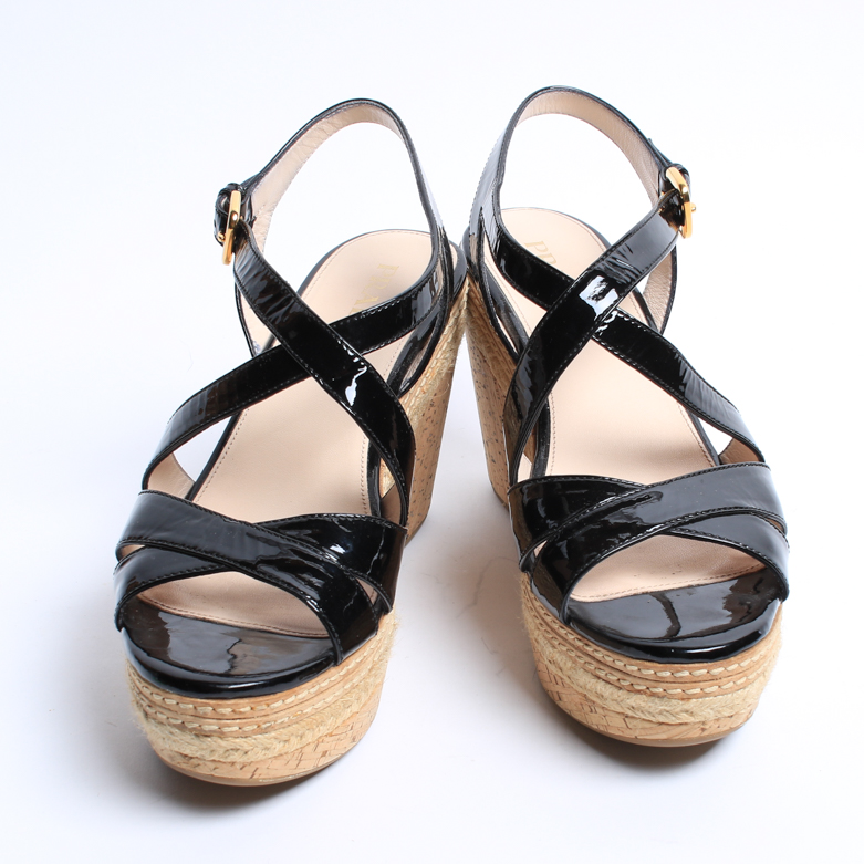 Prada Wedge Sandals
