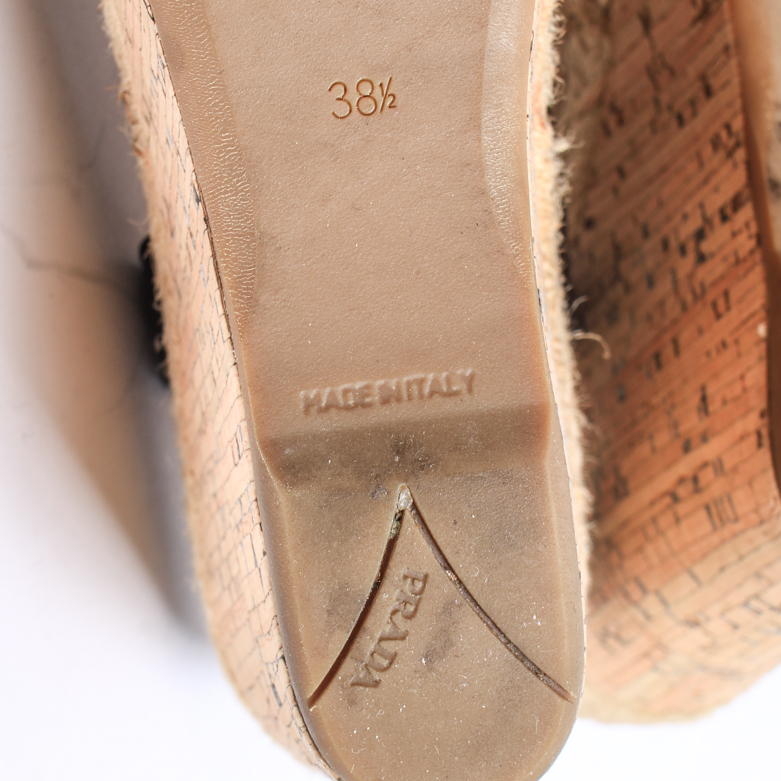 Prada Wedge Sandals