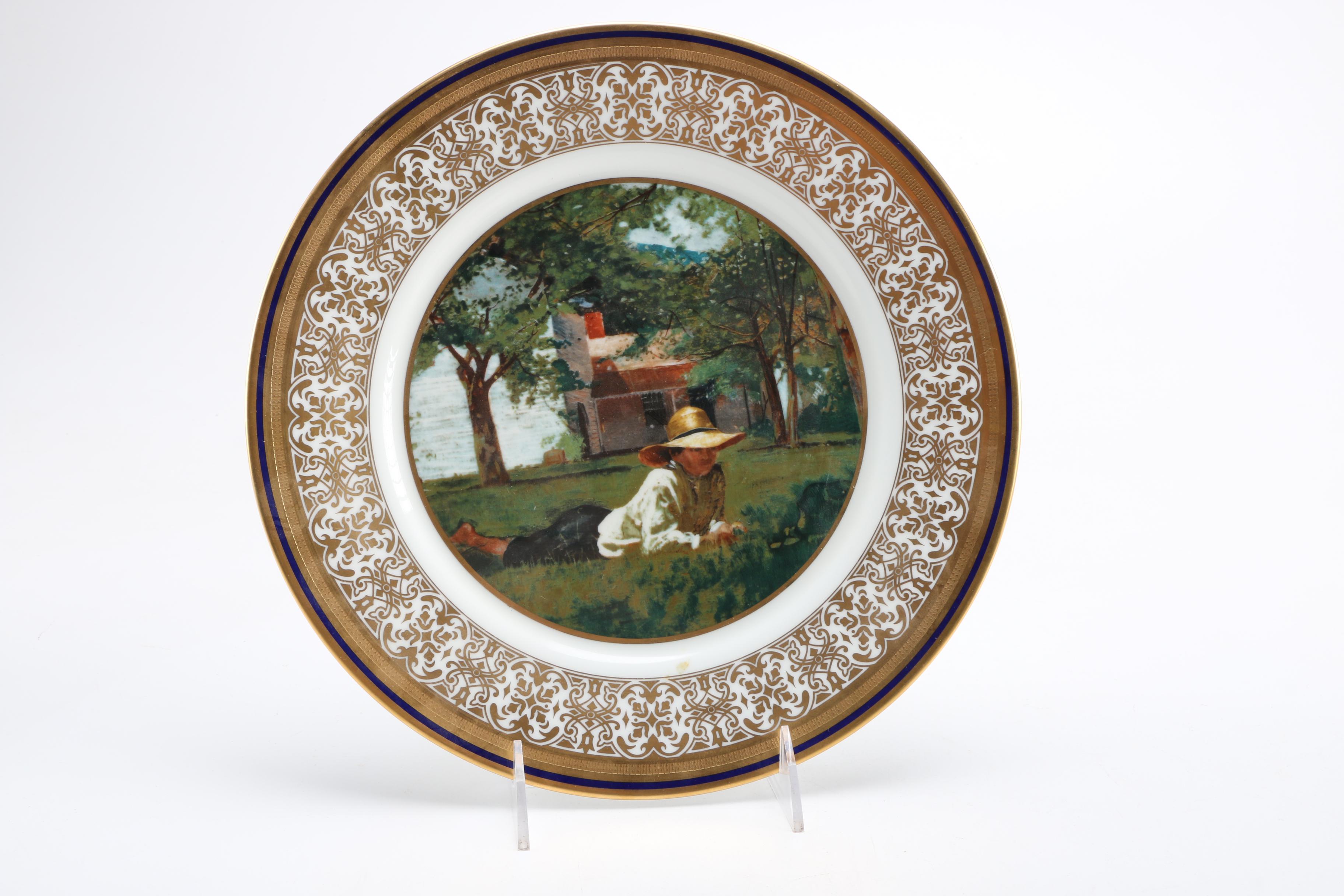 U.S. Bicentennial Society "Winslow Homer" Collector Plates