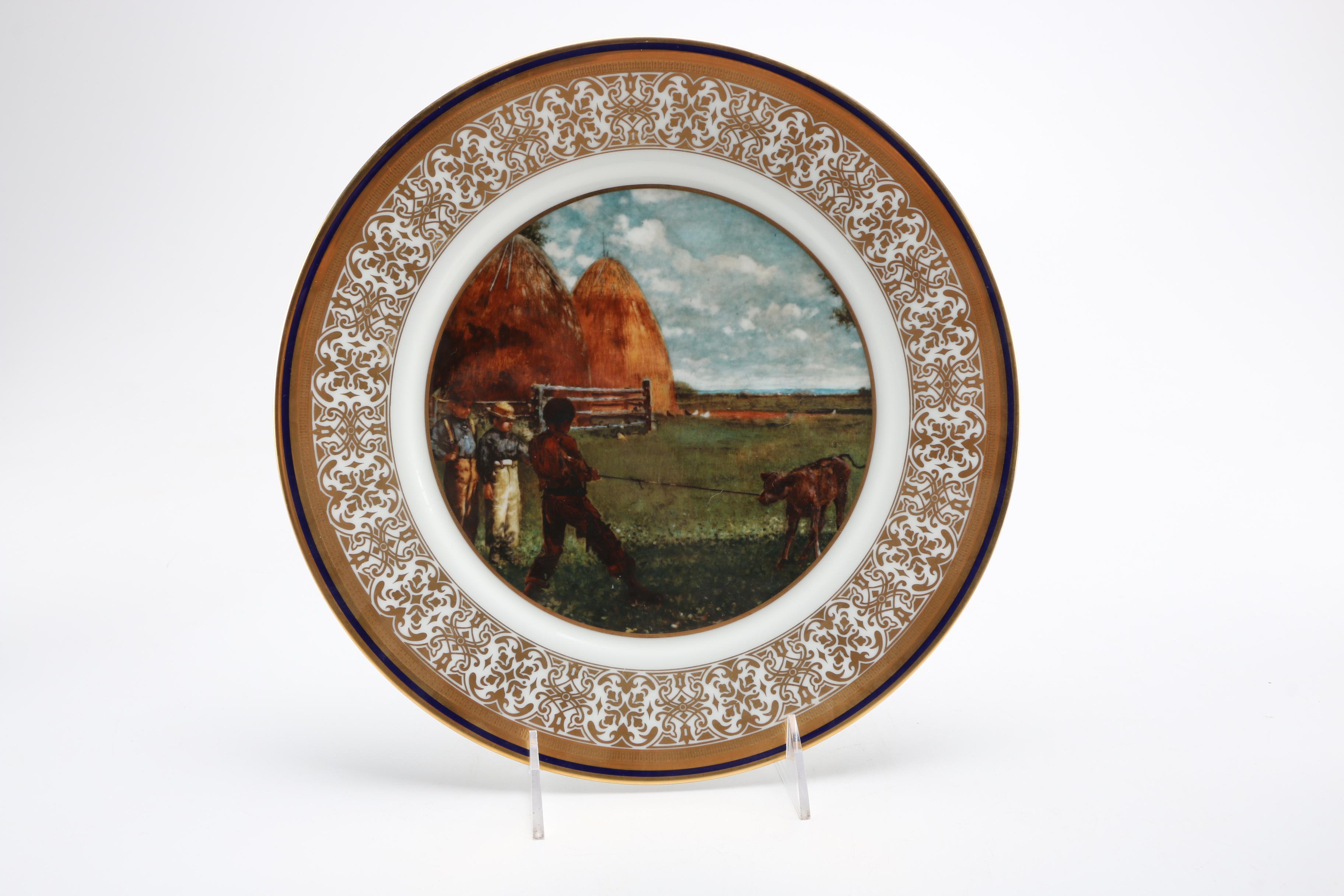 U.S. Bicentennial Society "Winslow Homer" Collector Plates