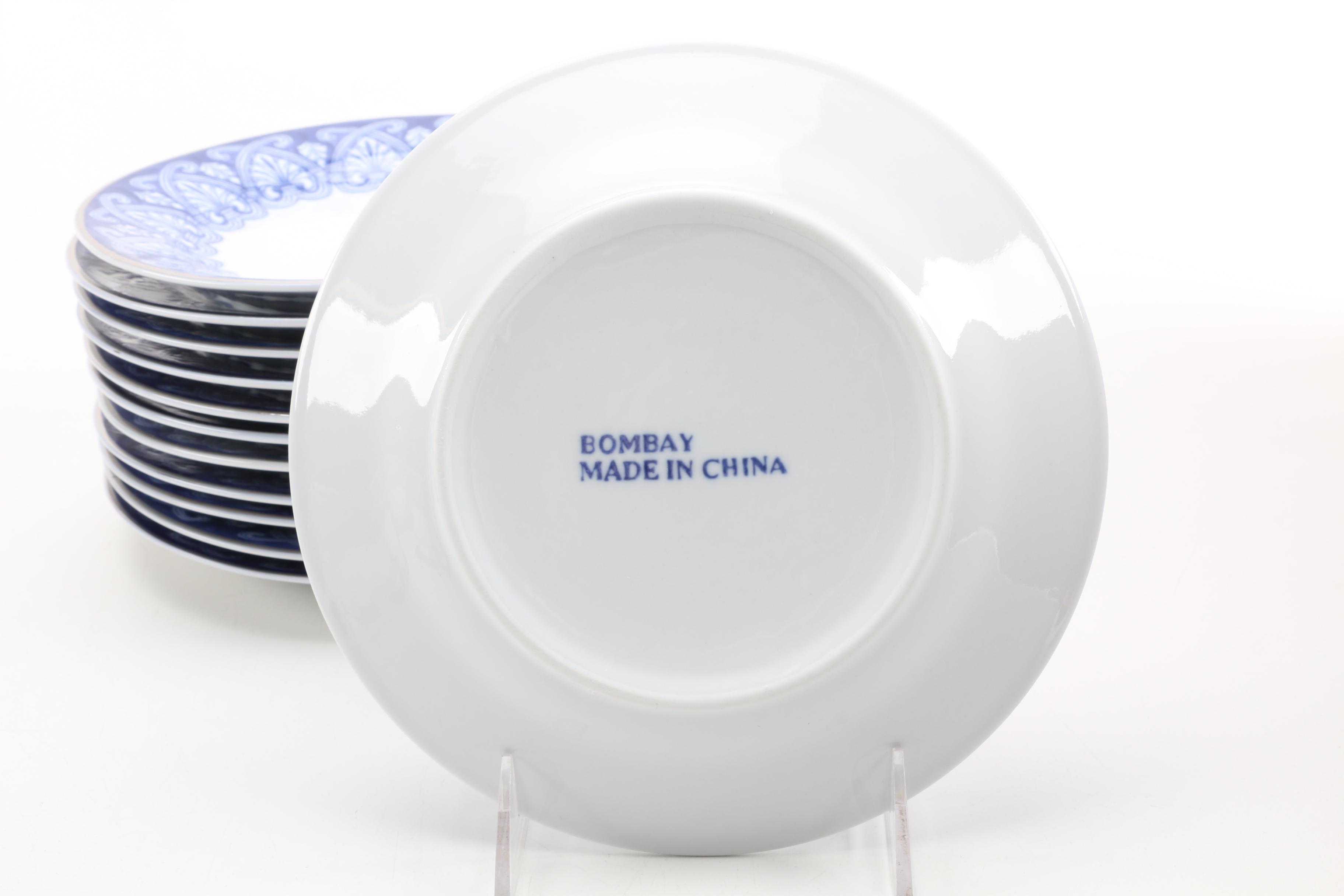 Bombay "Tile" China Tea Set Collection