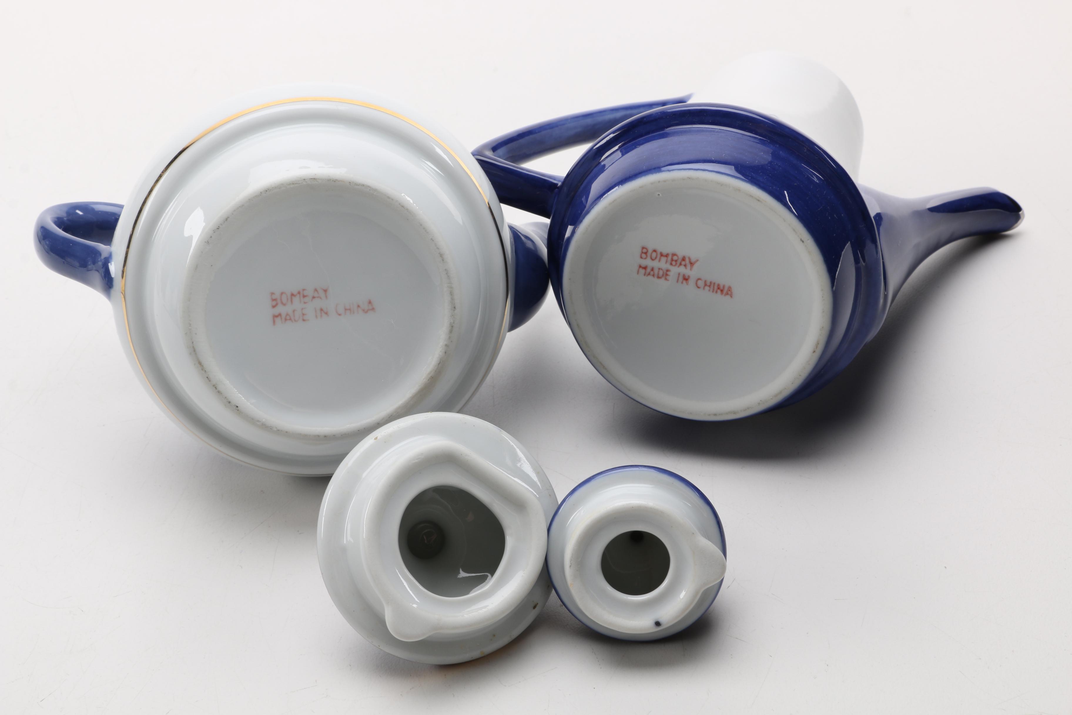 Bombay "Tile" China Tea Set Collection