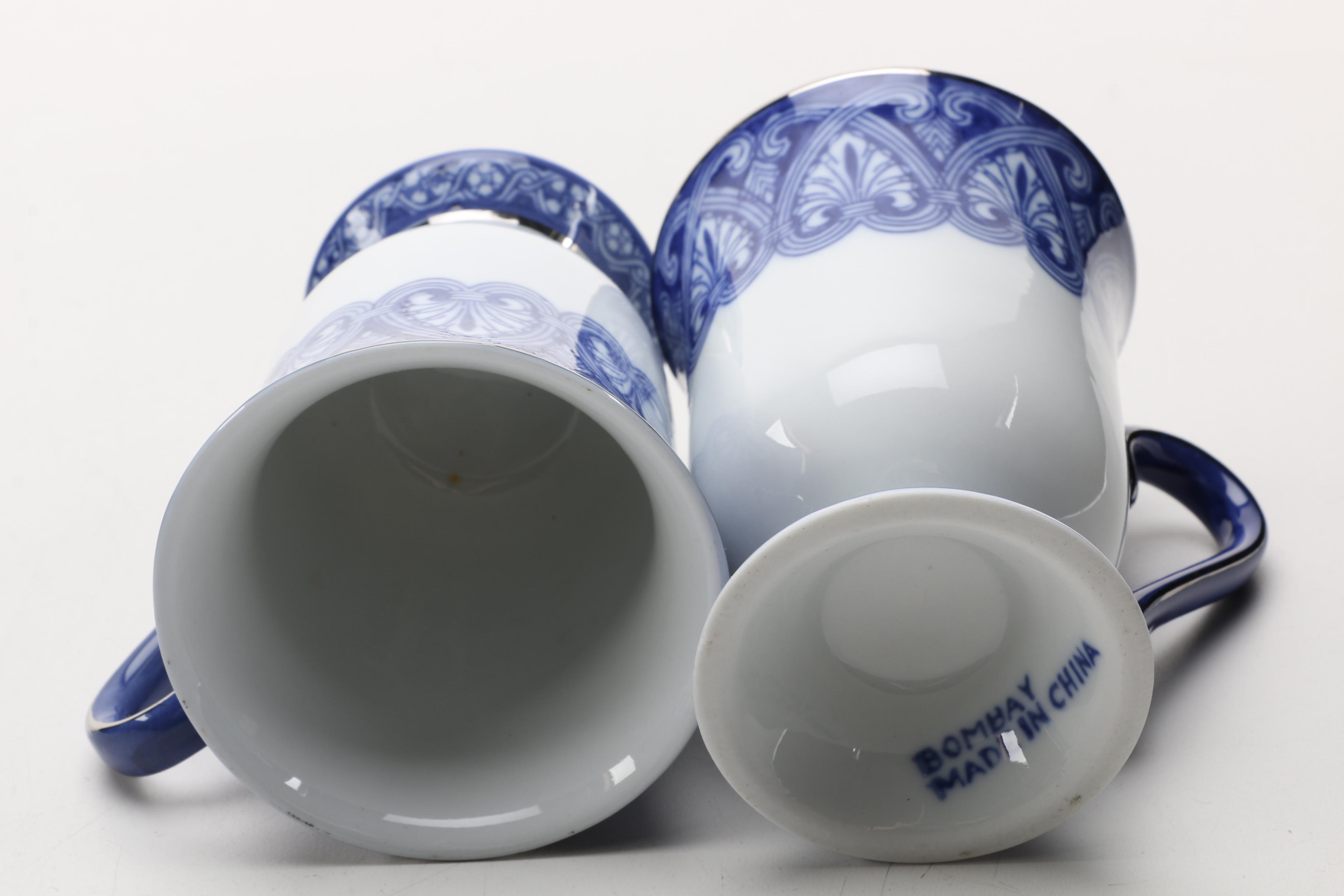 Bombay "Tile" China Tea Set Collection