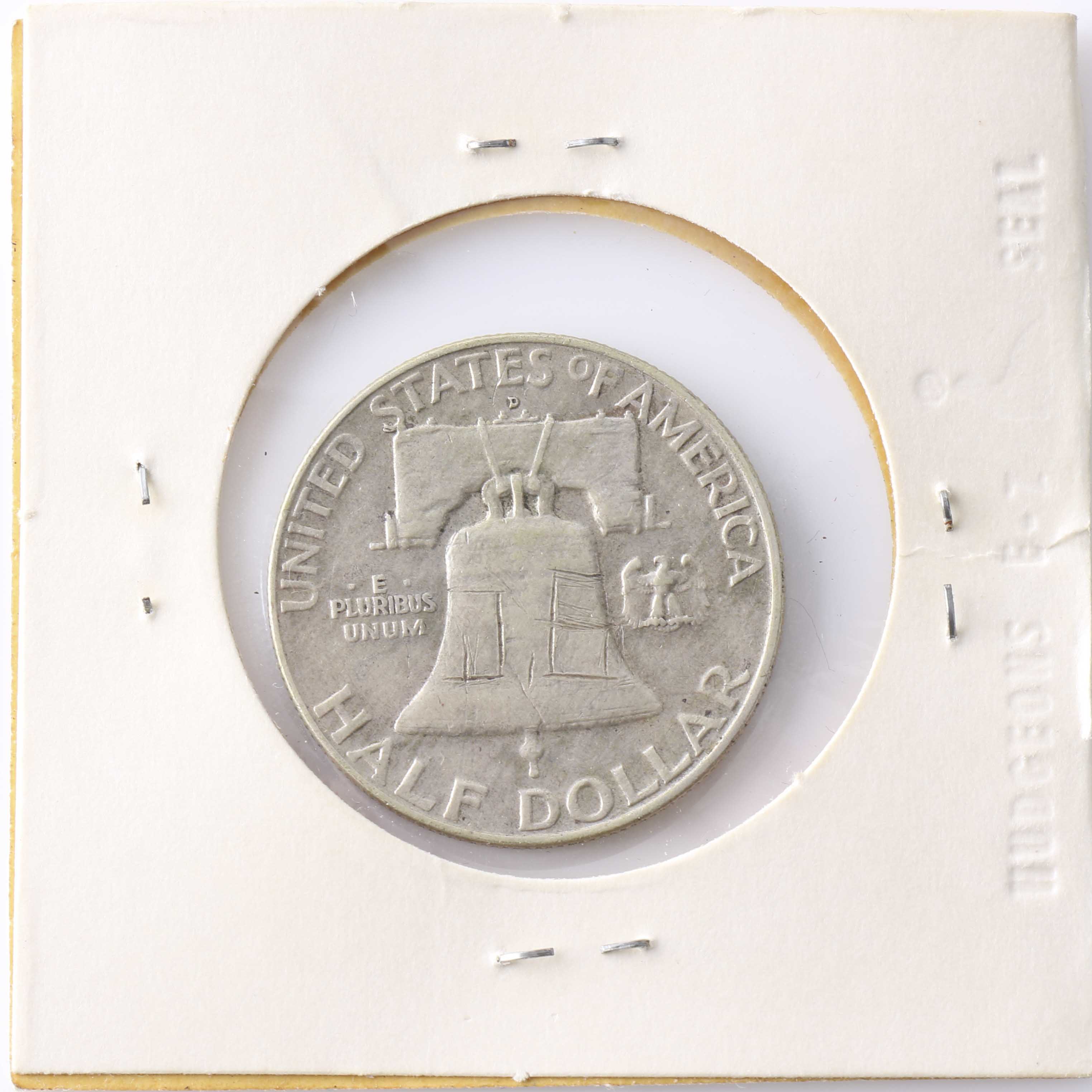 Four Franklin Silver Half Dollars