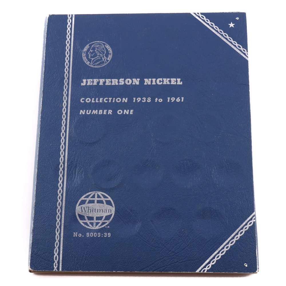 Whitman Binder of Jefferson Nickels