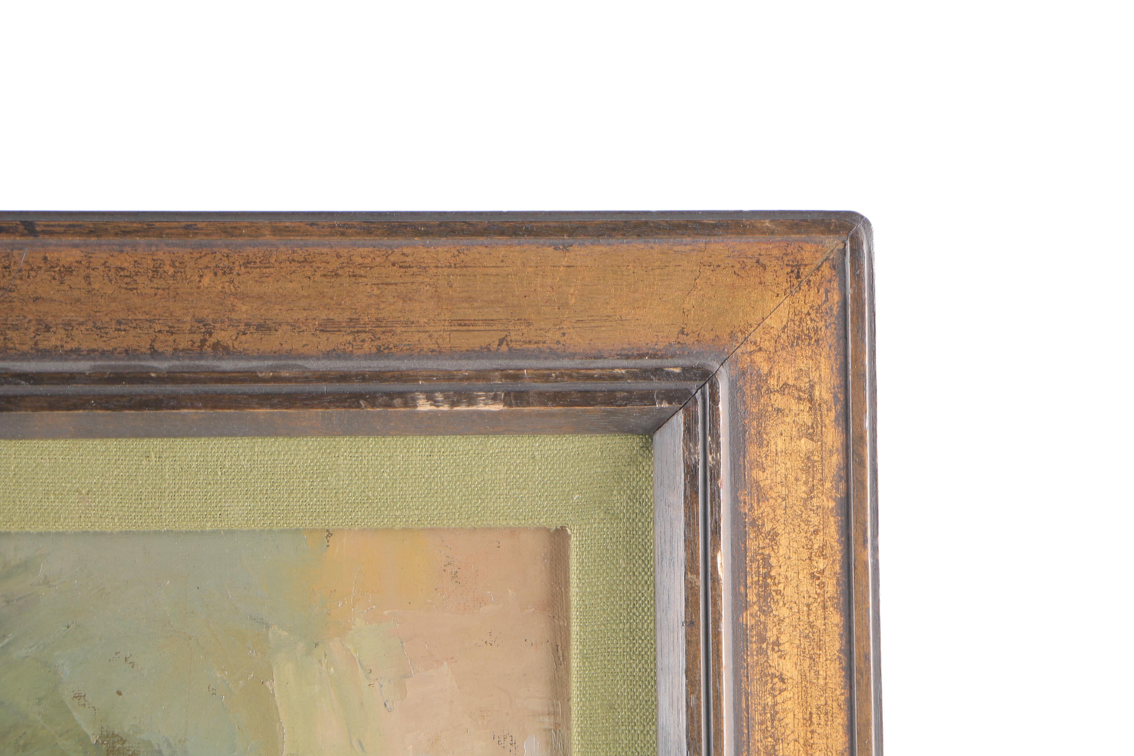 Bela Krisztik Oil Painting on Canvas "Still Life"