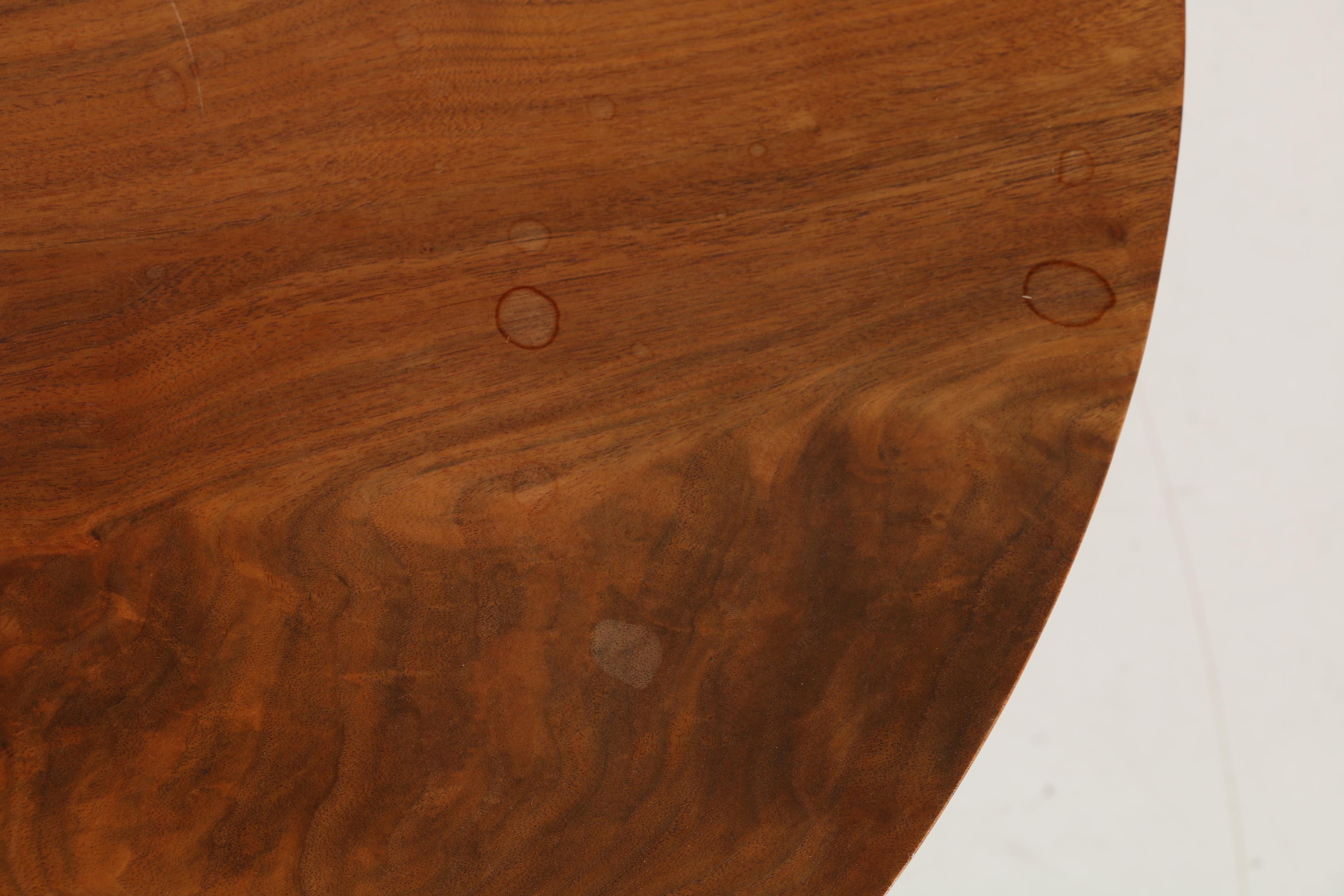 Vintage George Nakashima Round Pedestal Table With Provenance