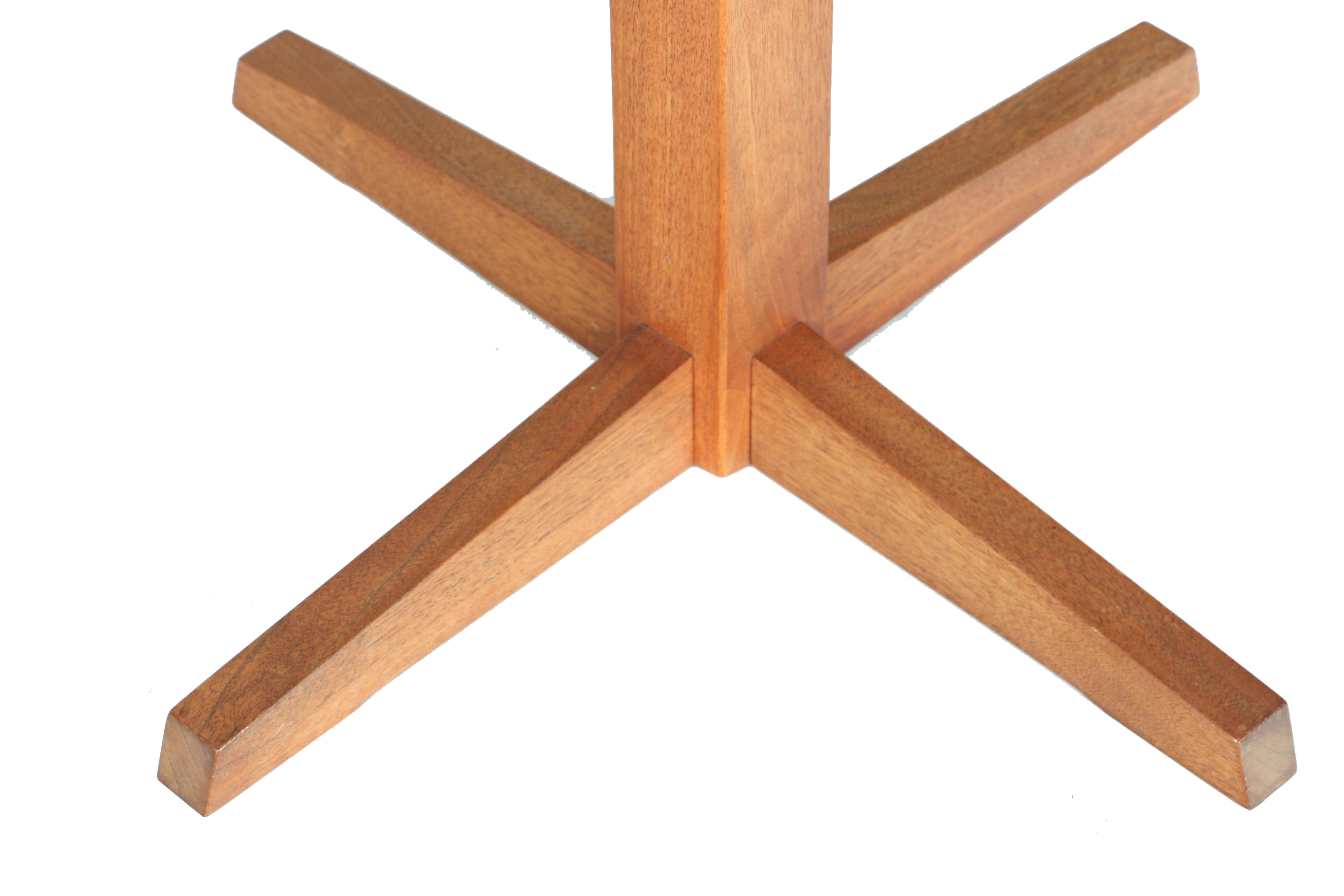 Vintage George Nakashima Round Pedestal Table With Provenance