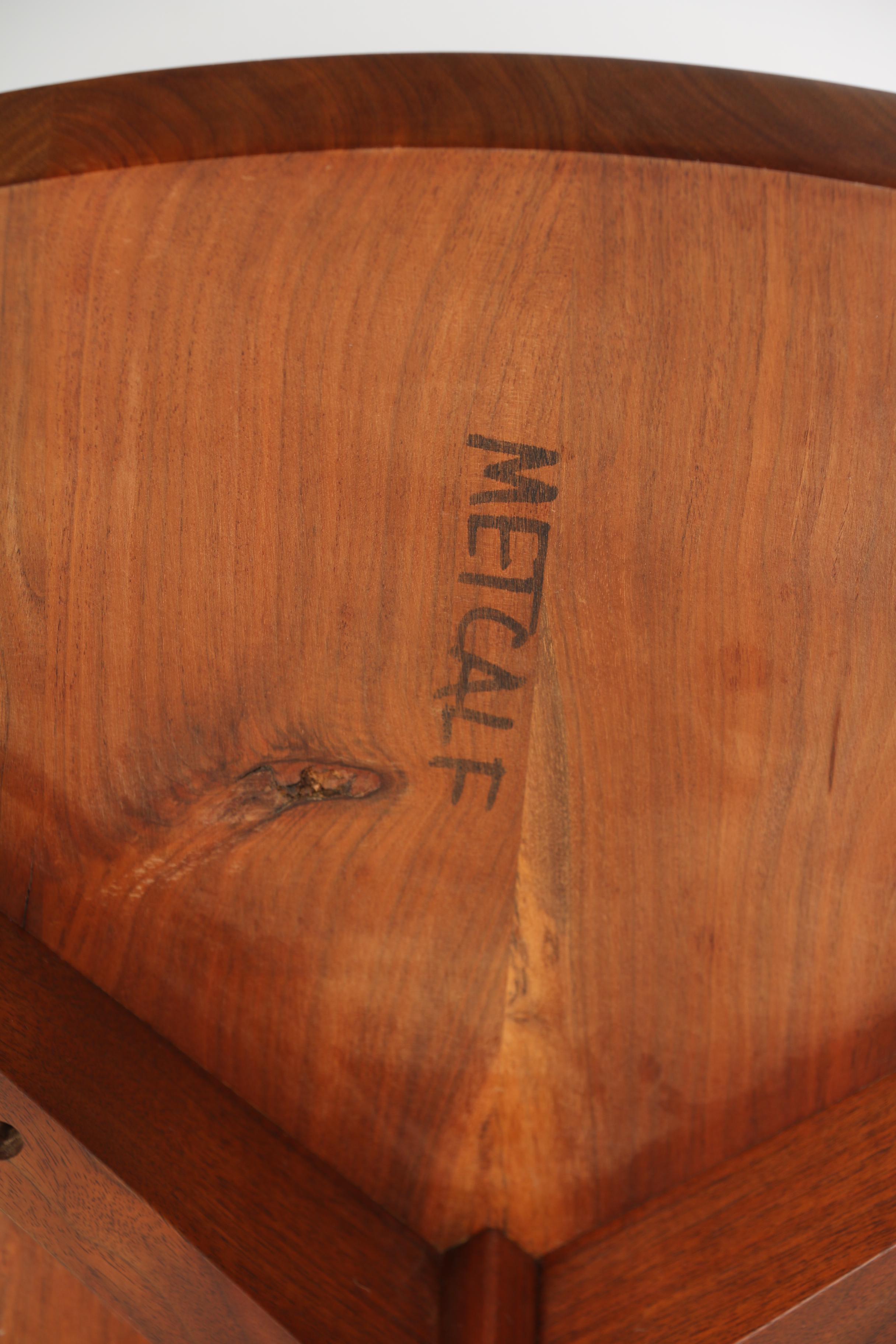 Vintage George Nakashima Round Pedestal Table With Provenance