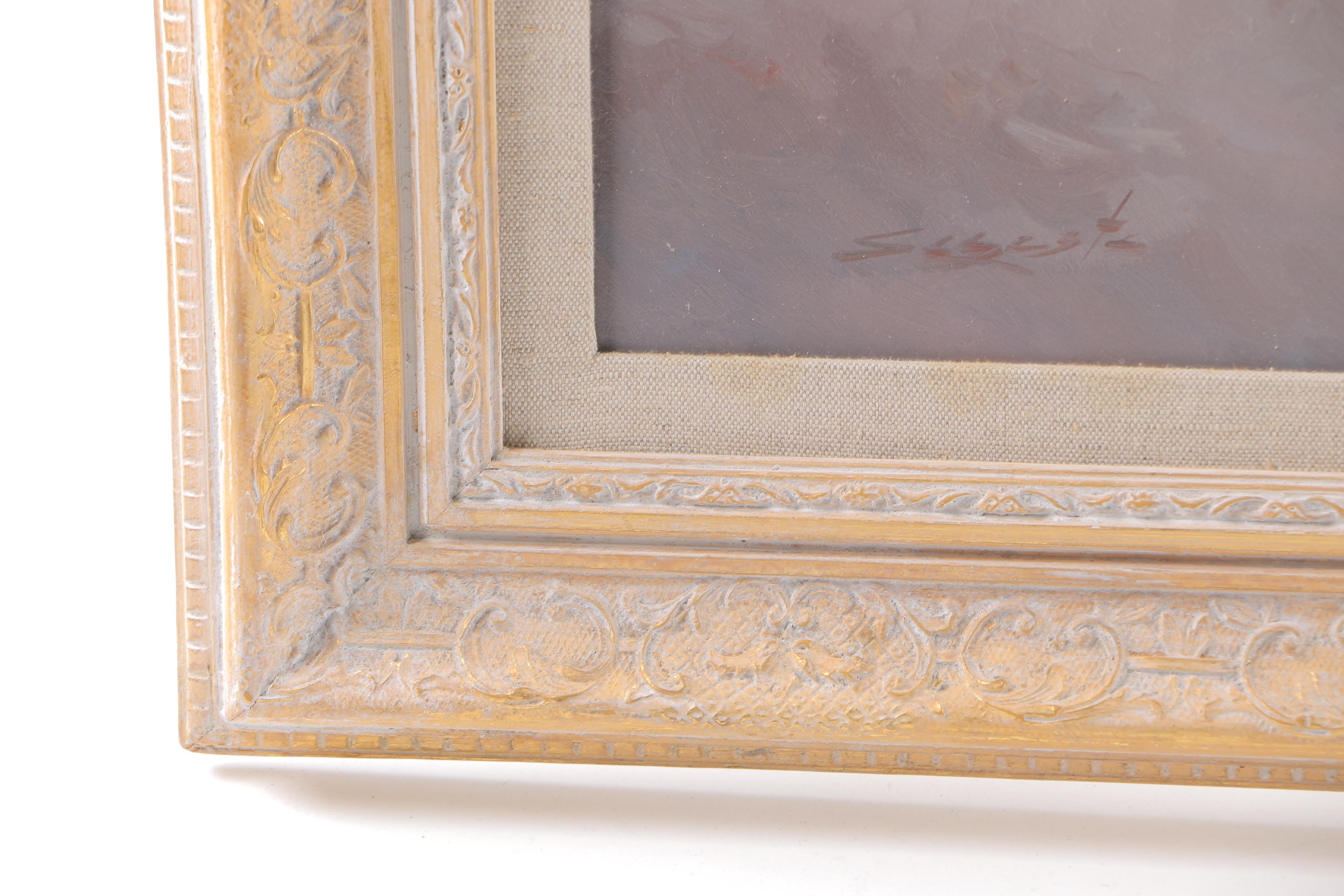 Luis Sagasta Oil Painting on Canvas "Streets of Paris"